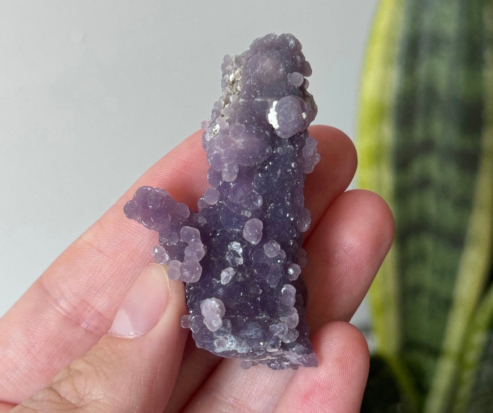 Stunning Raw Grape Agate Specimen from Indonesia