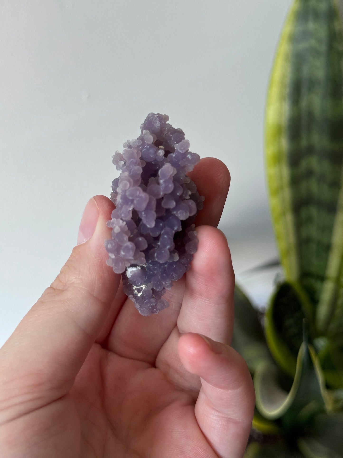 Stunning Raw Grape Agate Specimen from Indonesia