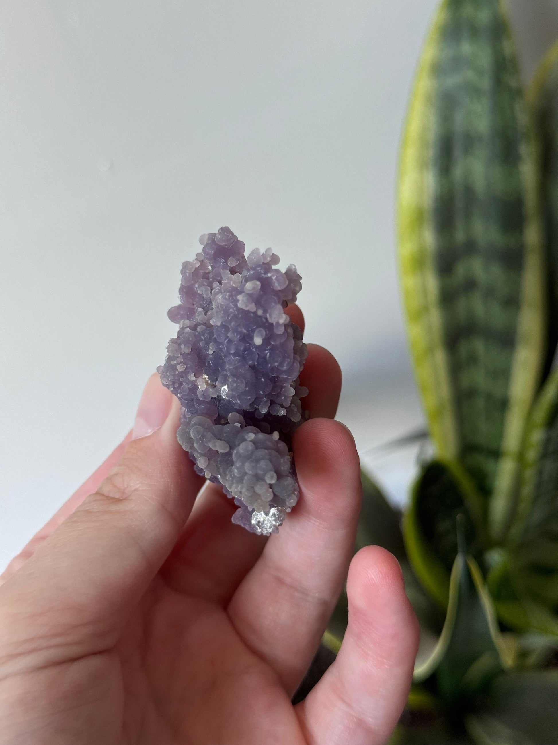 Stunning Raw Grape Agate Specimen from Indonesia