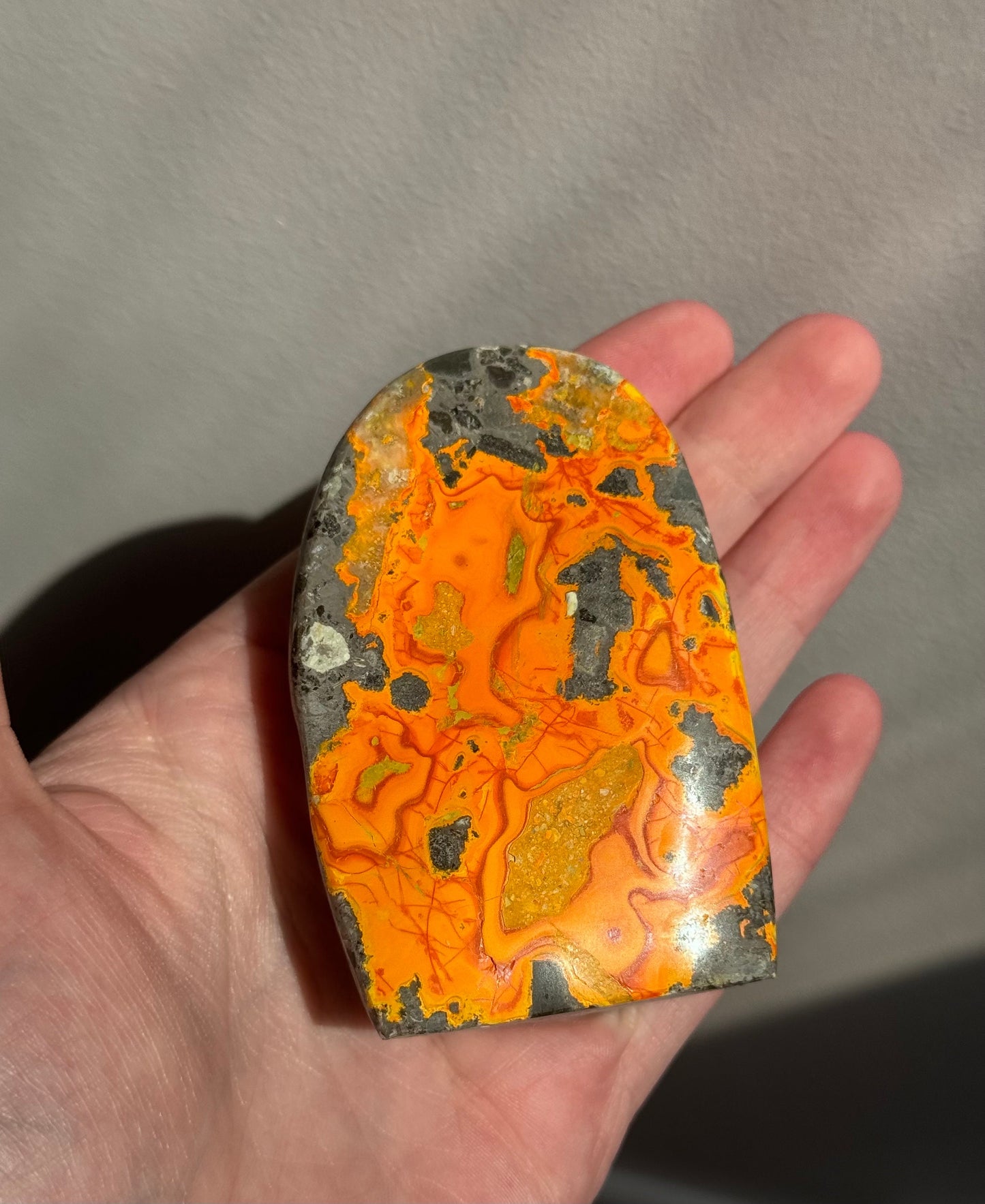 Stunning Bumblebee Jasper Freeform from Indonesia