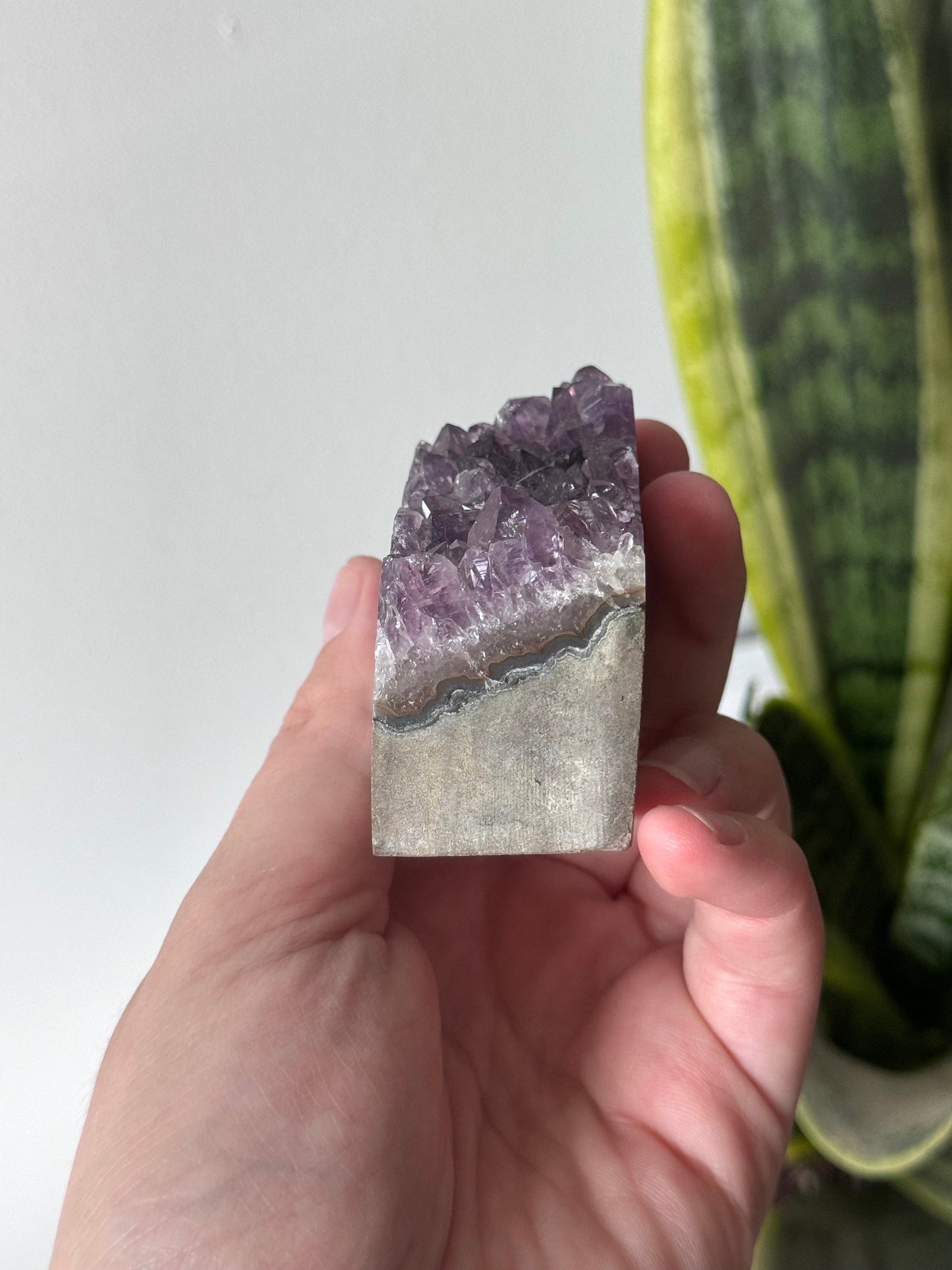 Beautiful Amethyst Cube from Uruguay | Polished Amethyst Block