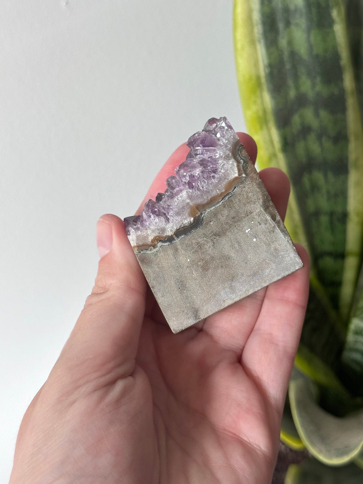 Beautiful Amethyst Cube from Uruguay | Polished Amethyst Block