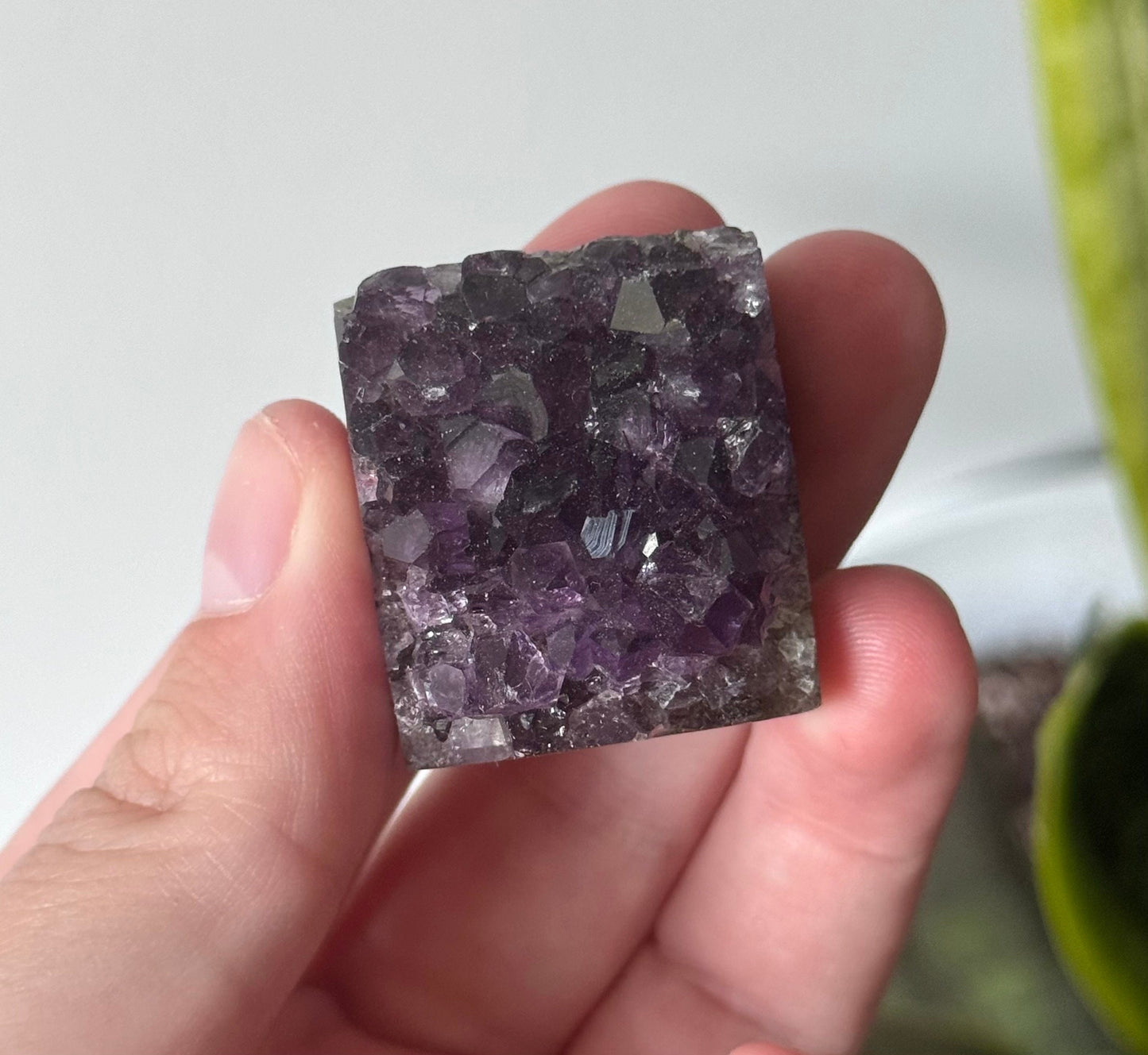 Beautiful Amethyst Cube from Uruguay | Polished Amethyst Block