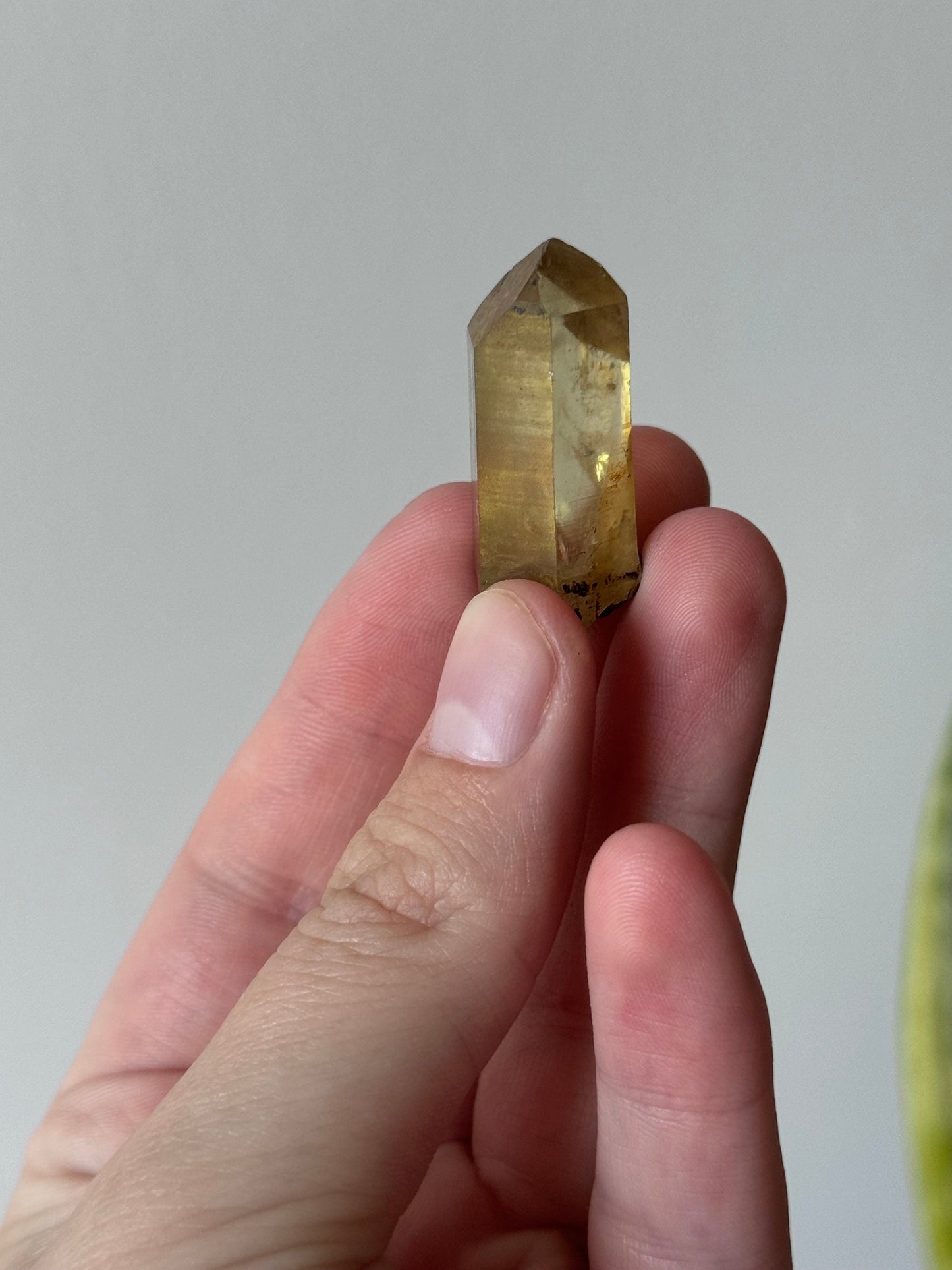 Gorgeous Raw Citrine Point from Brazil | Mini Natural Citrine Point