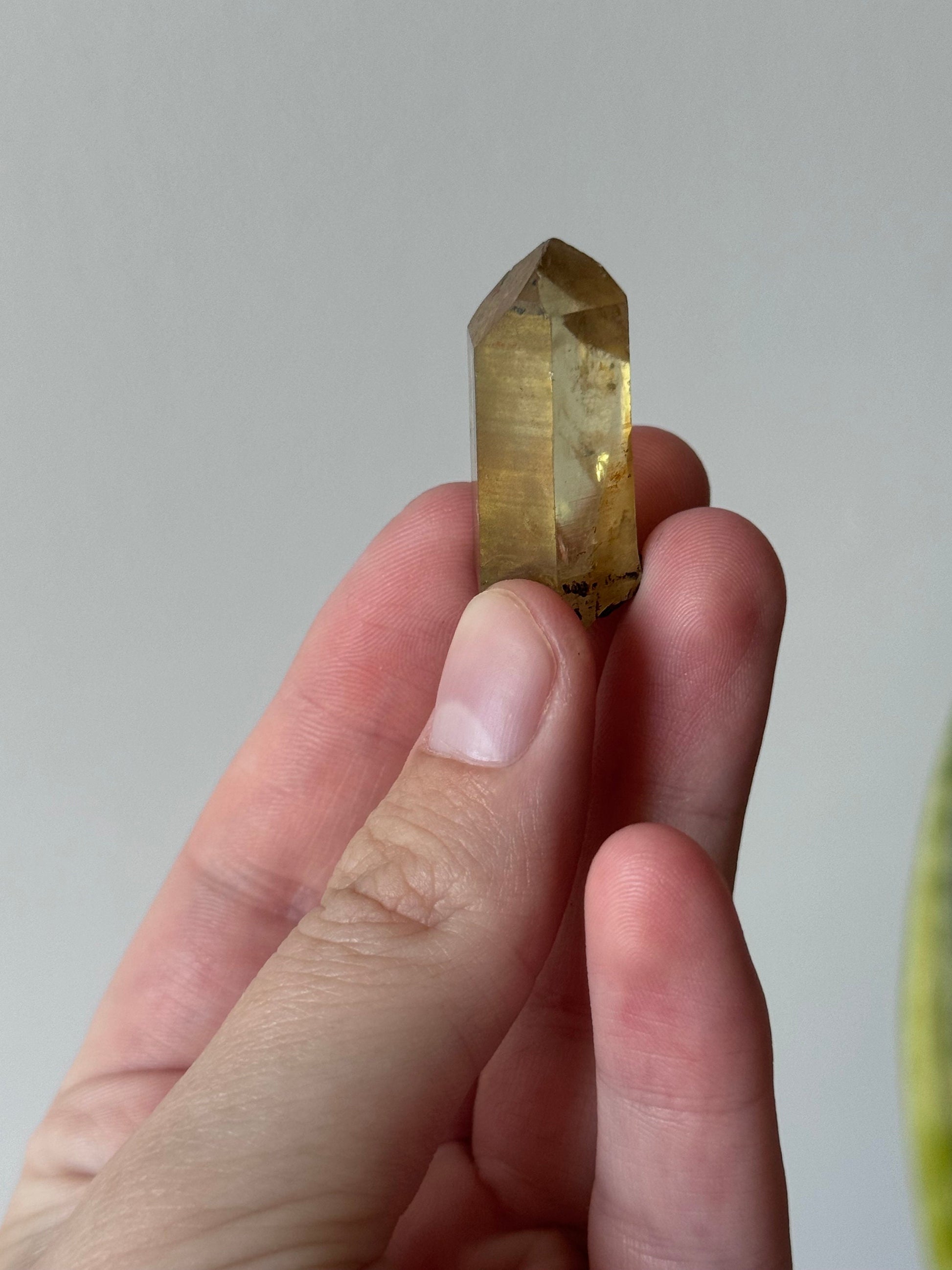 Gorgeous Raw Citrine Point from Brazil | Mini Natural Citrine Point