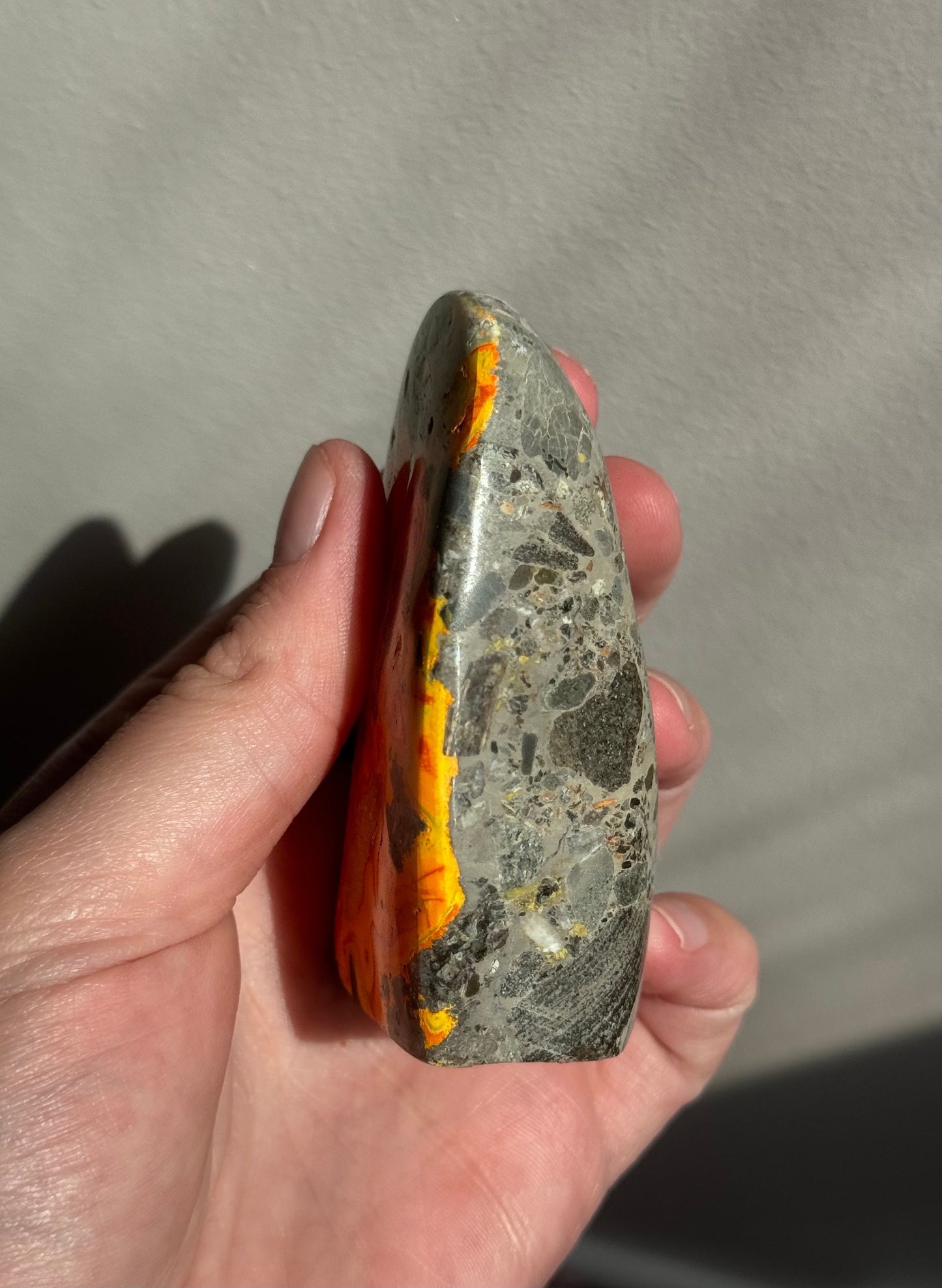 Stunning Bumblebee Jasper Freeform from Indonesia
