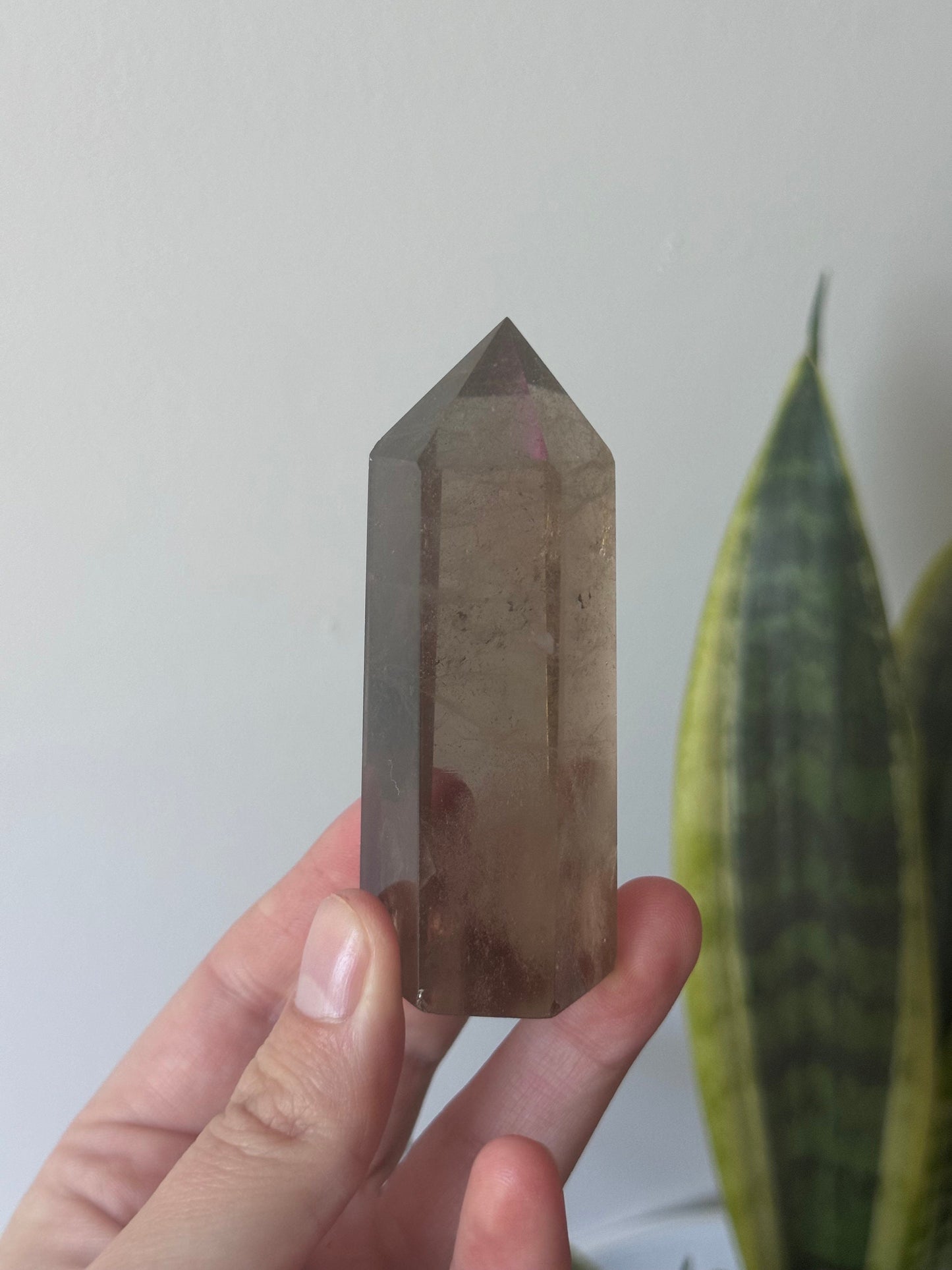 Beautiful Smoky Quartz Tower | Polished Smoky Quartz Generator