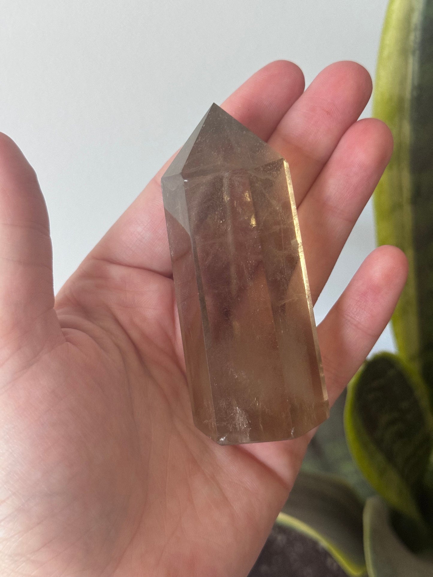 Beautiful Smoky Quartz Tower | Polished Smoky Quartz Generator