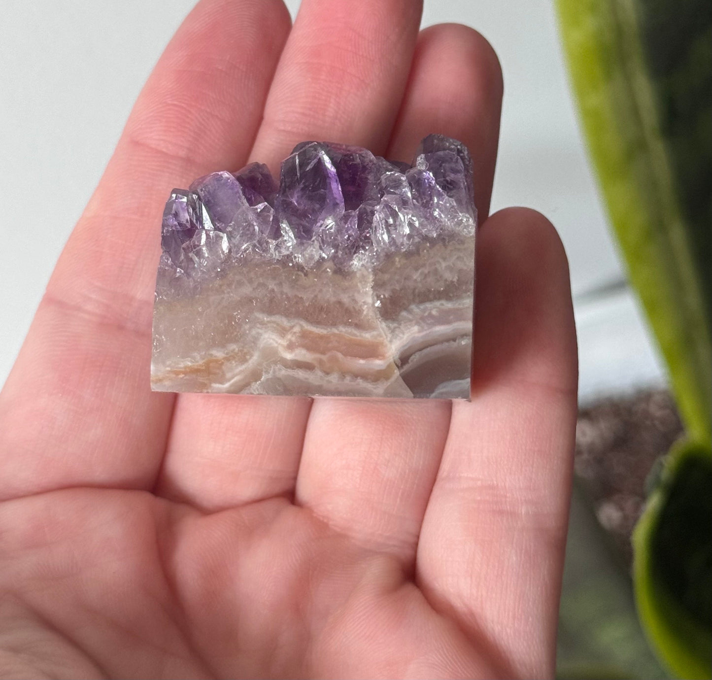 Beautiful Amethyst Cube from Uruguay | Polished Amethyst Block