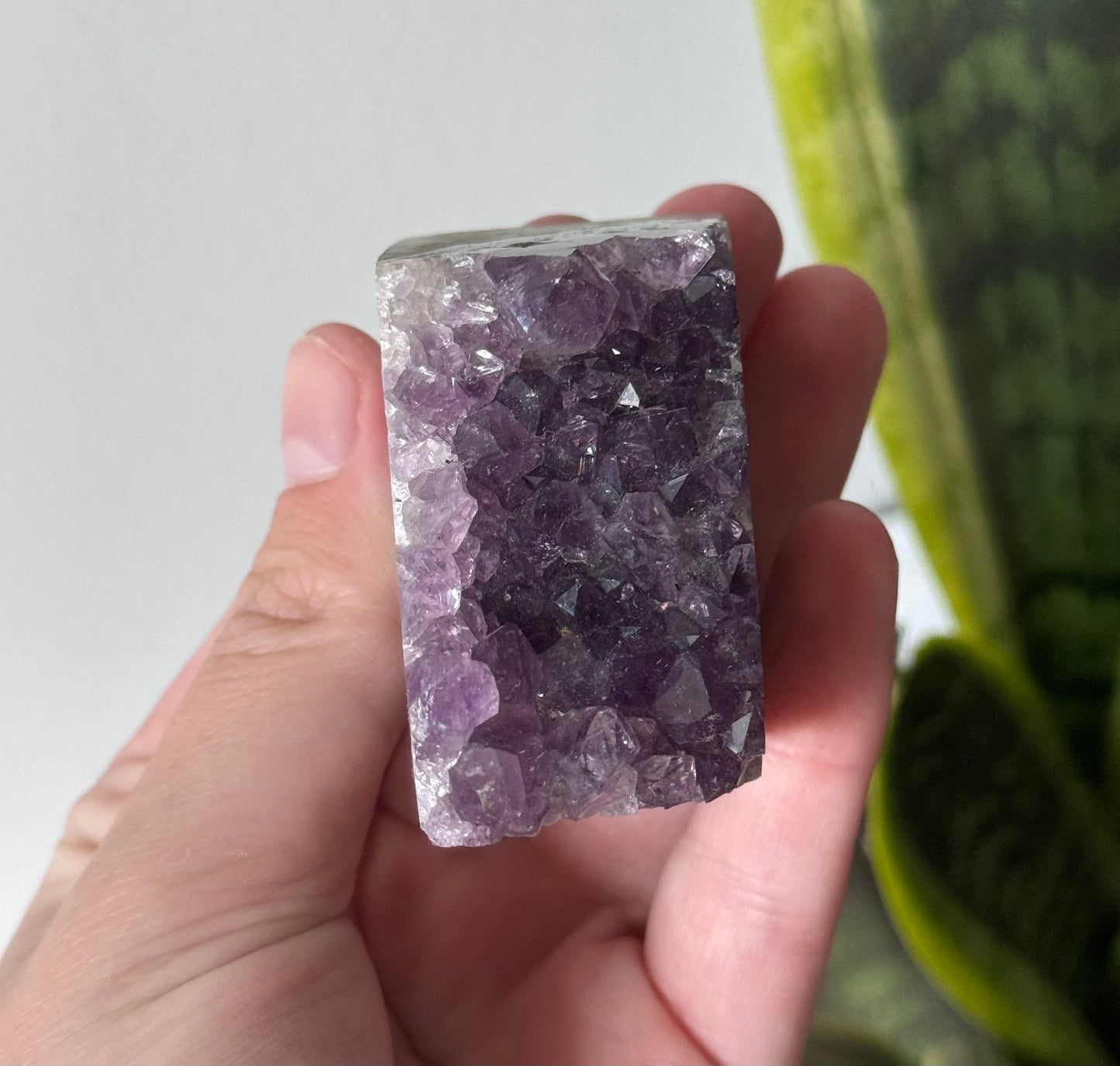 Beautiful Amethyst Cube from Uruguay | Polished Amethyst Block
