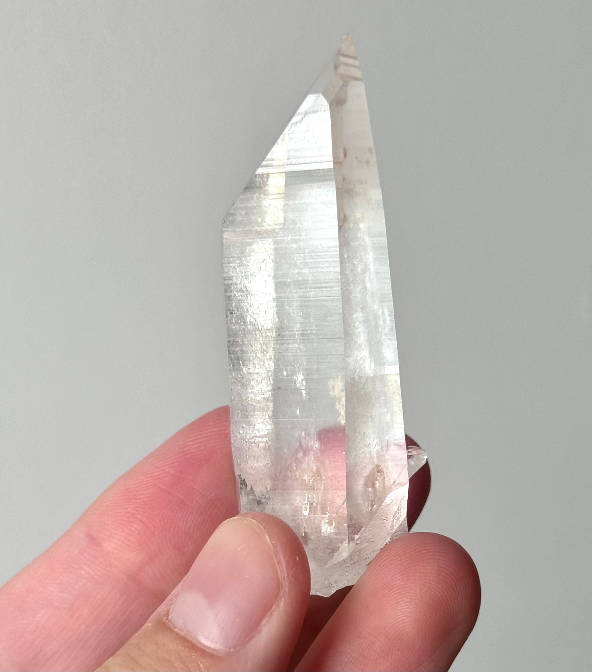 Beautiful Lemurian Quartz Point from Colombia