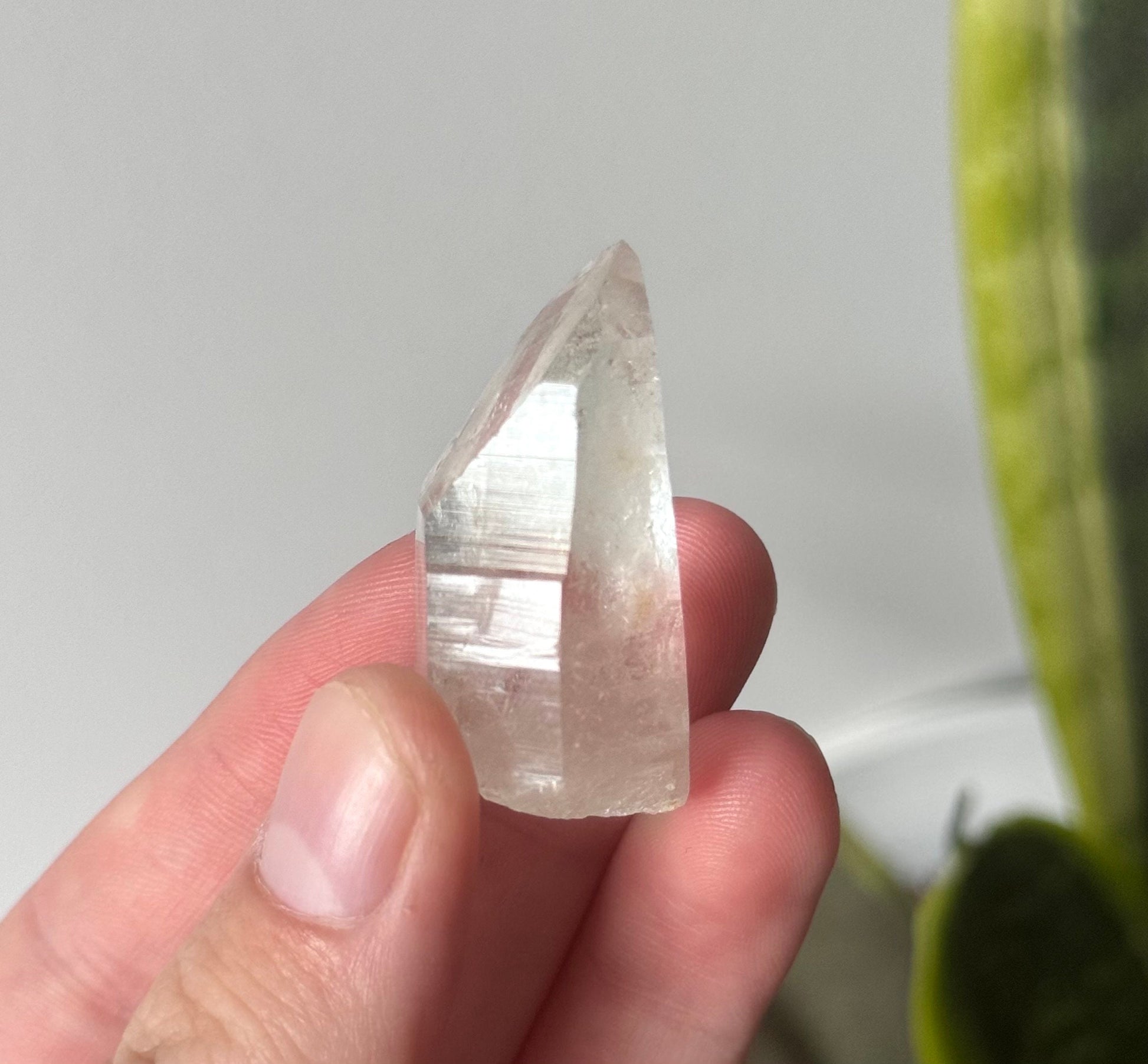 Beautiful Colombian Lemurian Point | Raw Lemurian Quartz from Colombia