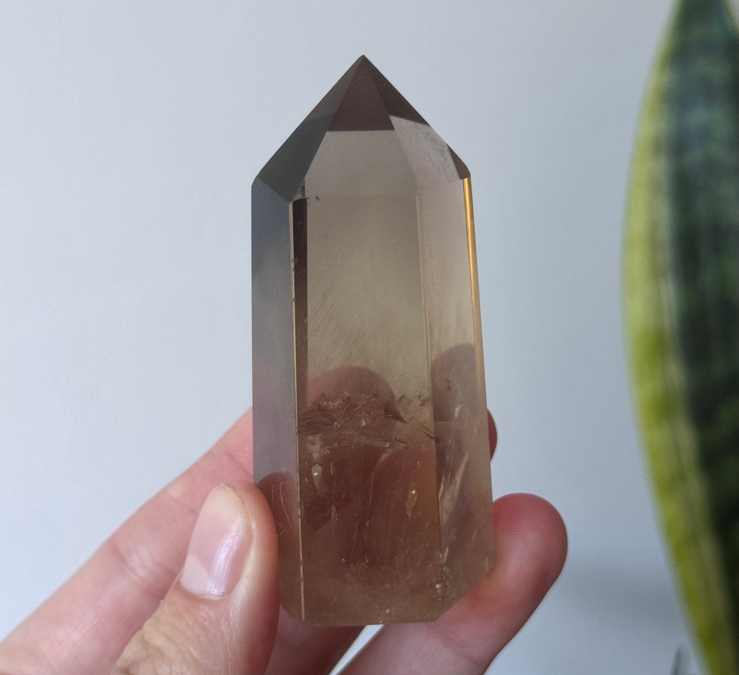 Beautiful Smoky Quartz Tower | Polished Smoky Quartz Generator