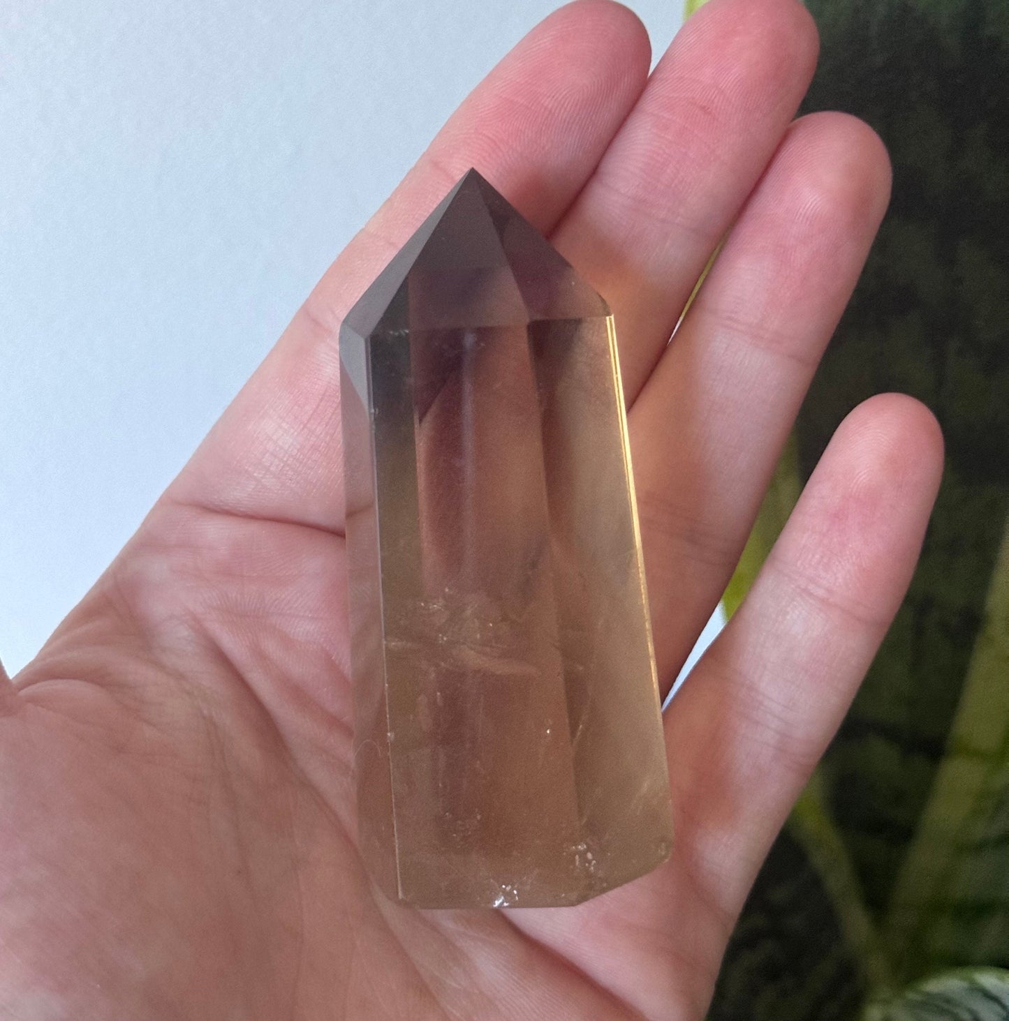 Beautiful Smoky Quartz Tower | Polished Smoky Quartz Generator