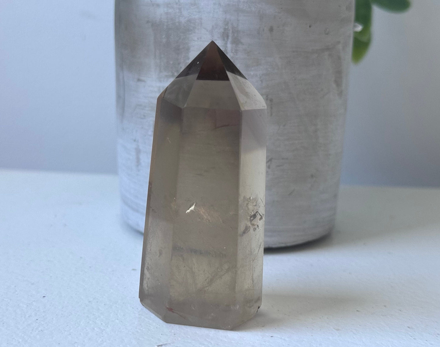 Beautiful Smoky Quartz Tower | Polished Smoky Quartz Generator