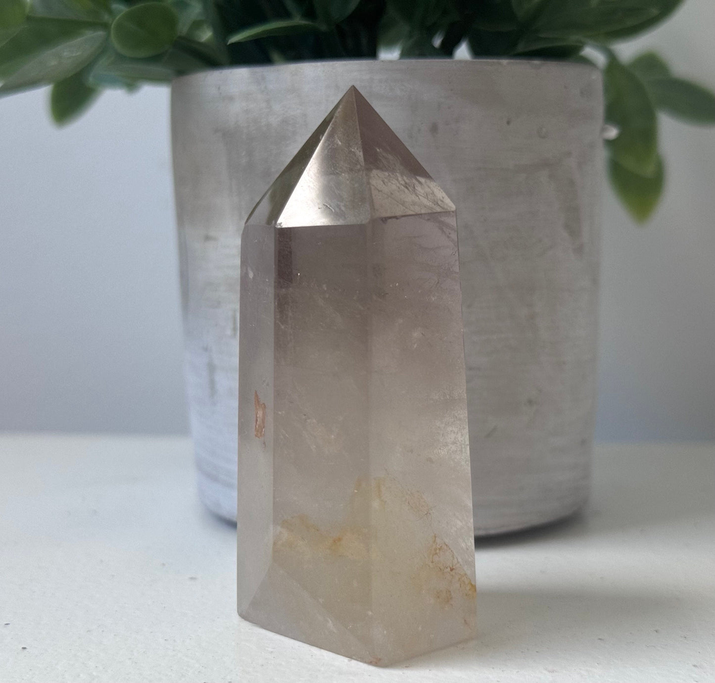 Beautiful Smoky Quartz Tower | Polished Smoky Quartz Generator