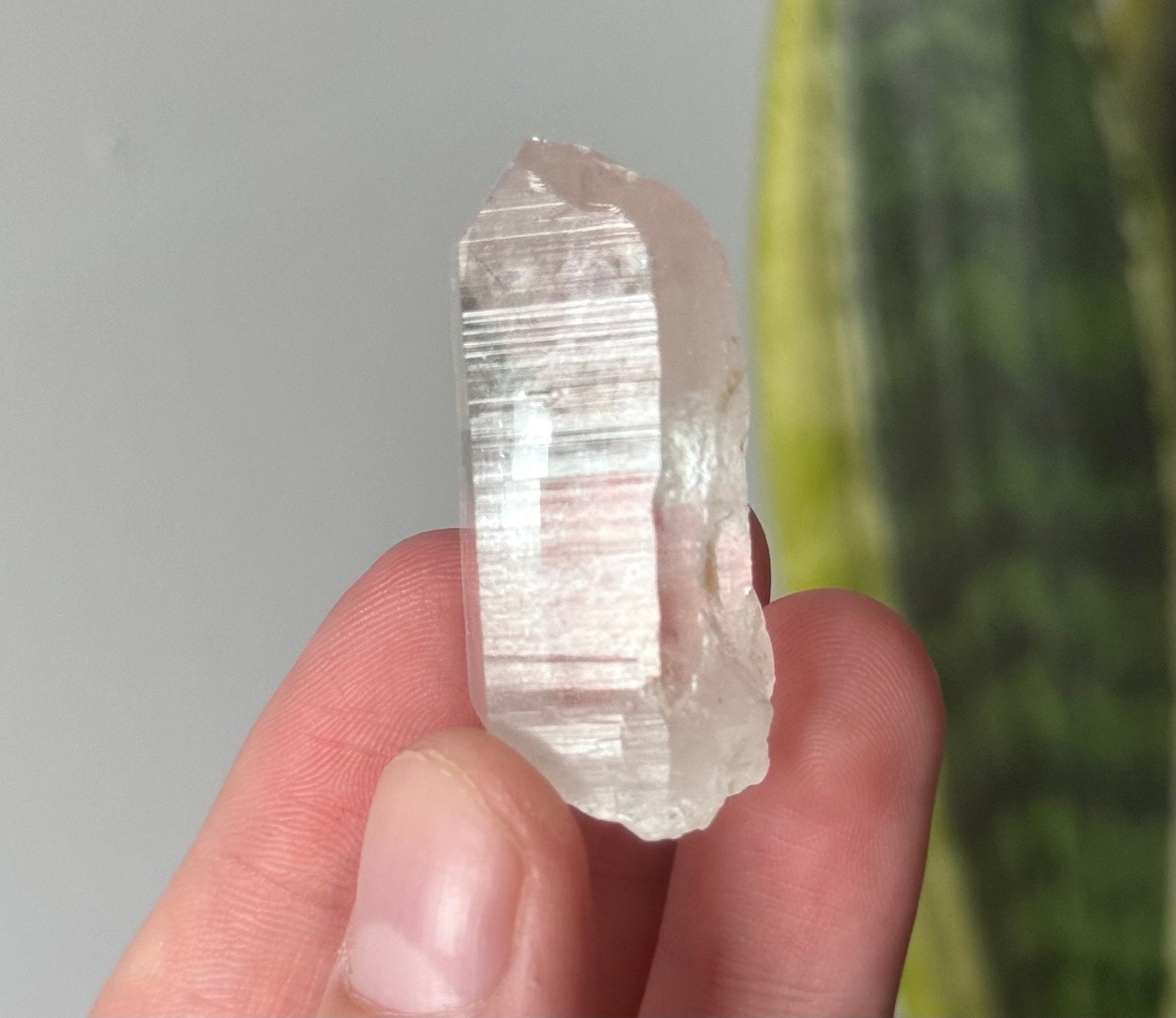 Beautiful Colombian Lemurian Point | Raw Lemurian Quartz from Colombia