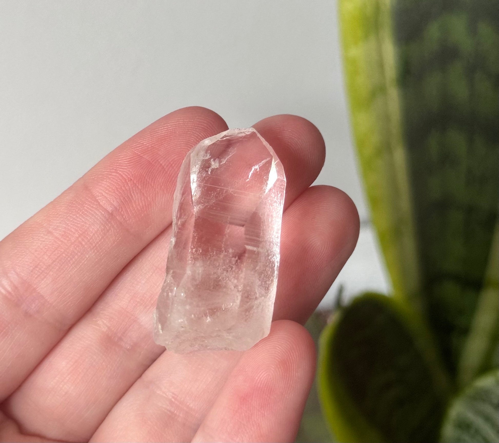 Beautiful Colombian Lemurian Point | Raw Lemurian Quartz from Colombia
