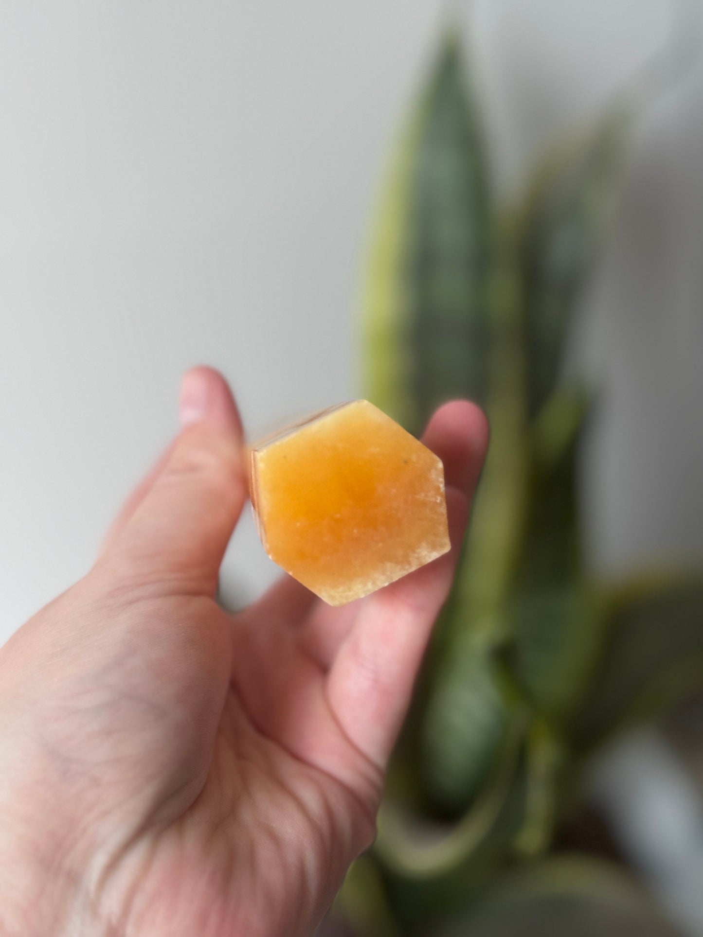 Beautiful Tall Orange Calcite Tower from Pakistan | Orange Calcite Generator