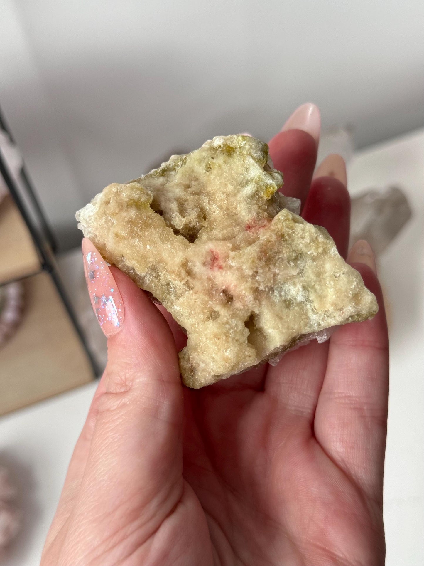 Gorgeous Pink Halite on Trona from Owen’s Lake California | Rare Pink Halite Specimen