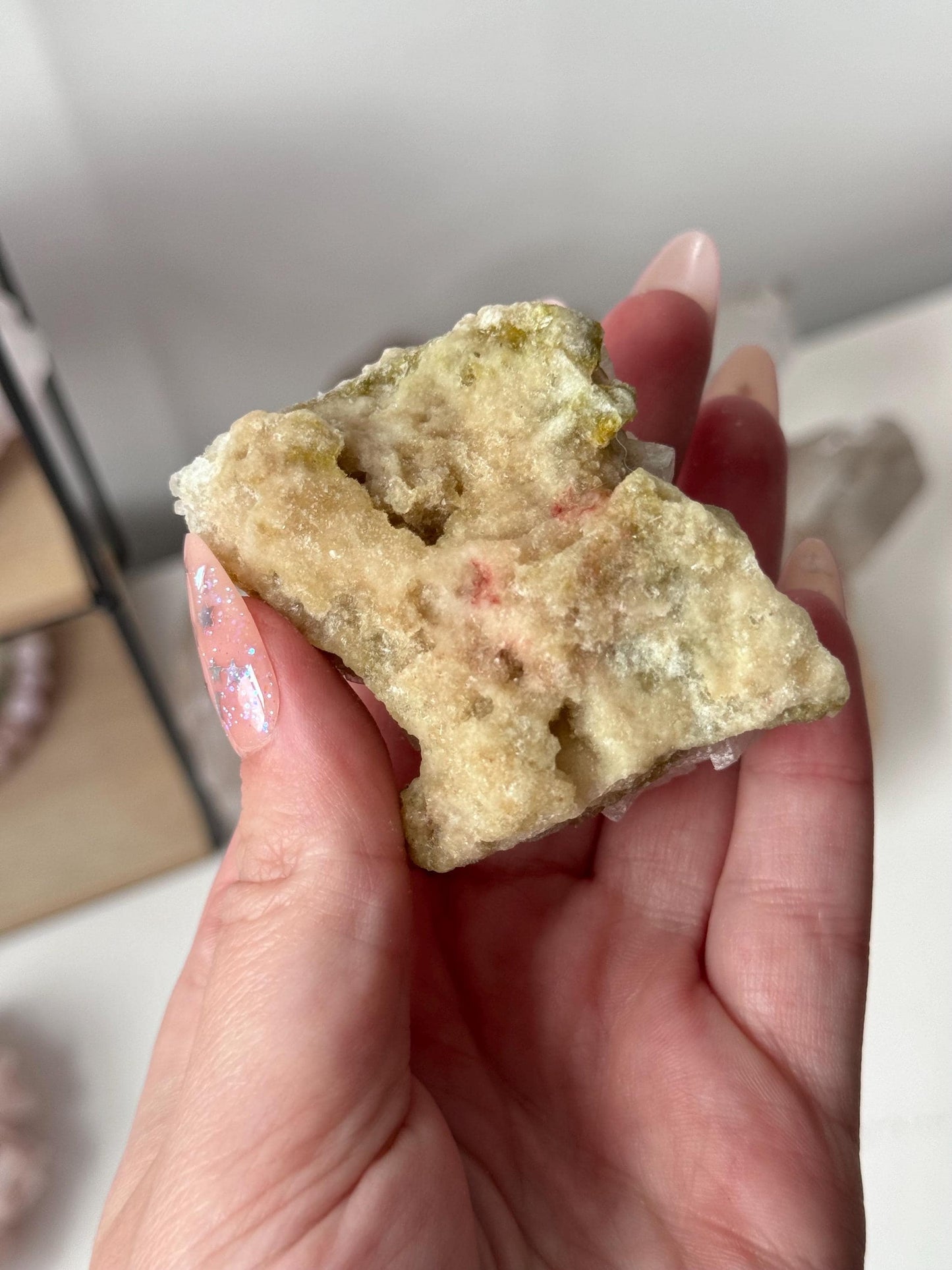 Gorgeous Pink Halite on Trona from Owen’s Lake California | Rare Pink Halite Specimen