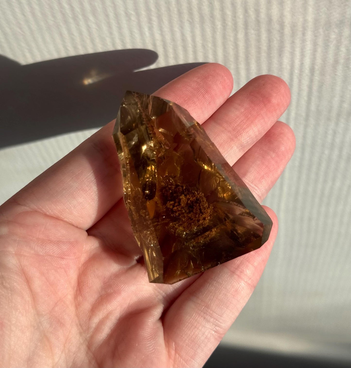 High Quality Smoky Citrine with Garden Inclusions from Brazil | Garden Citrine Freeform