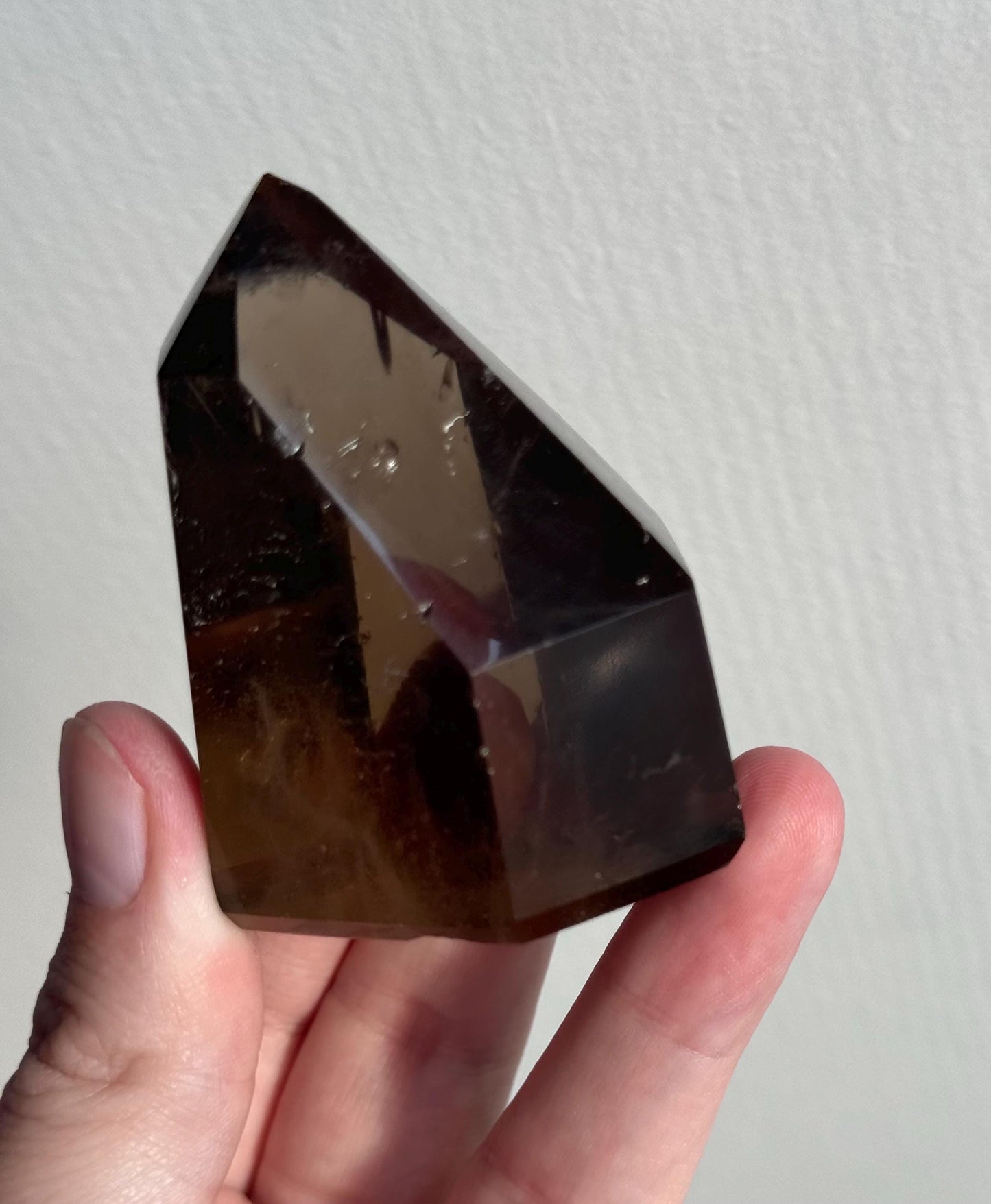 High Quality Smoky Citrine Freeform from Brazil | Dark Honey Citrine Generator