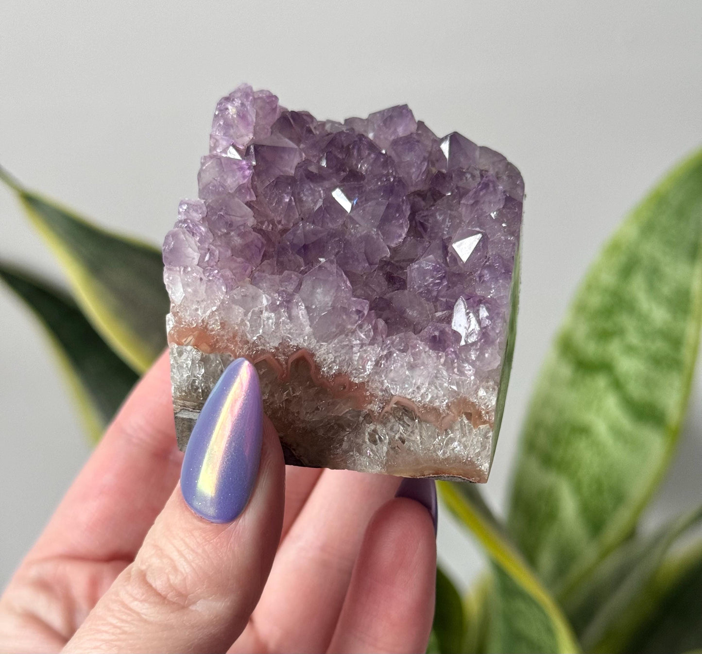 Beautiful Amethyst Cube from Uruguay | Polished Amethyst Block