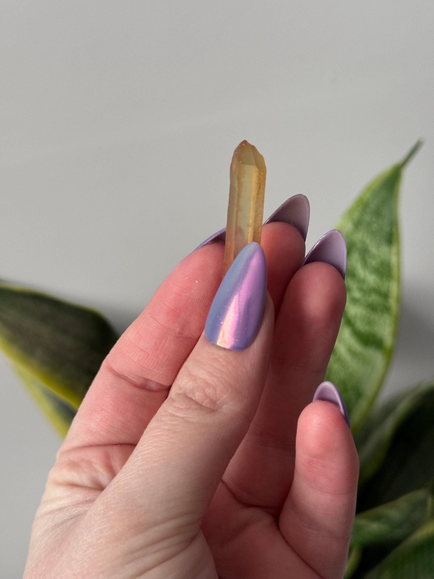 Beautiful Zambian Citrine Point | Raw Citrine Point from Zambia