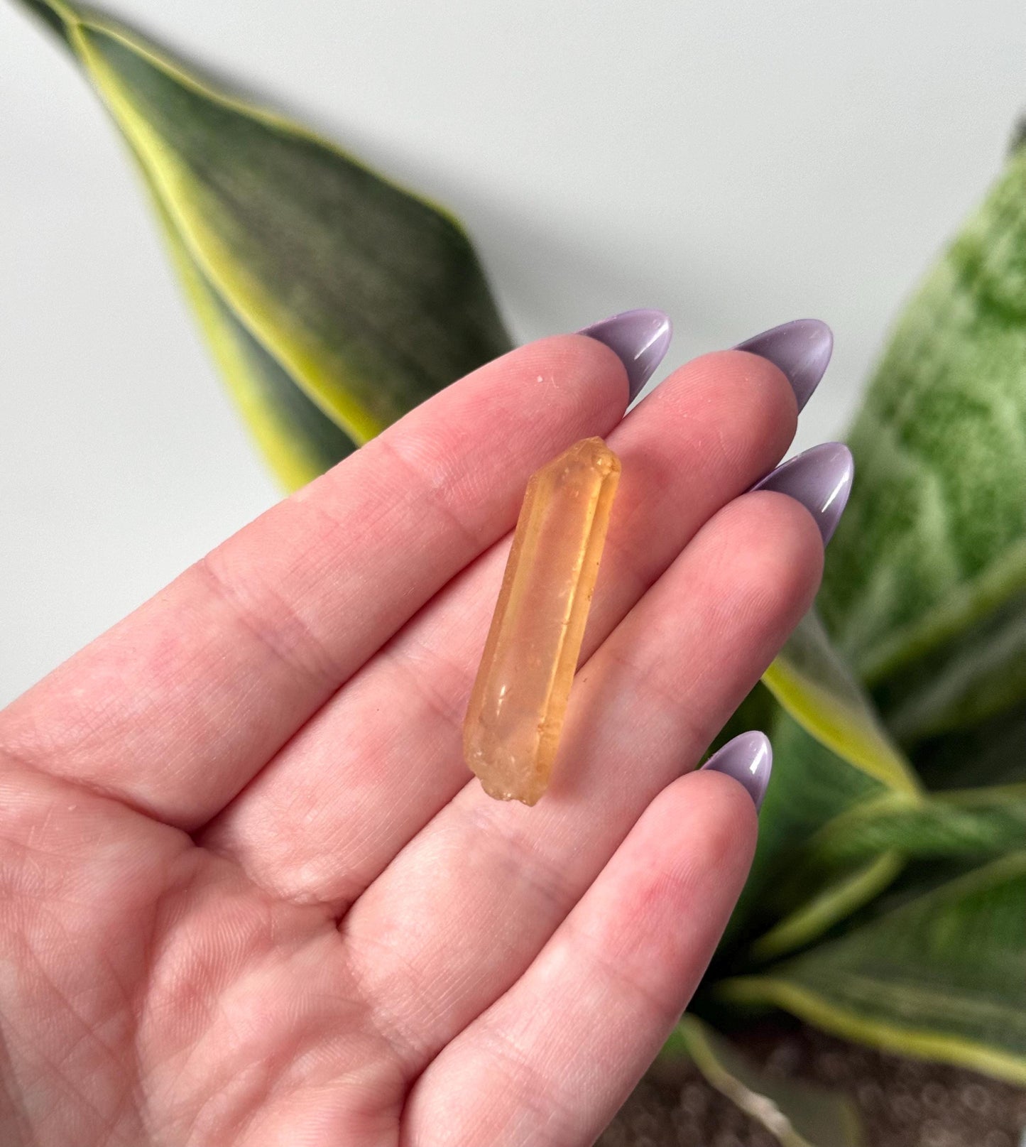 Beautiful Zambian Citrine Point | Raw Citrine Point from Zambia