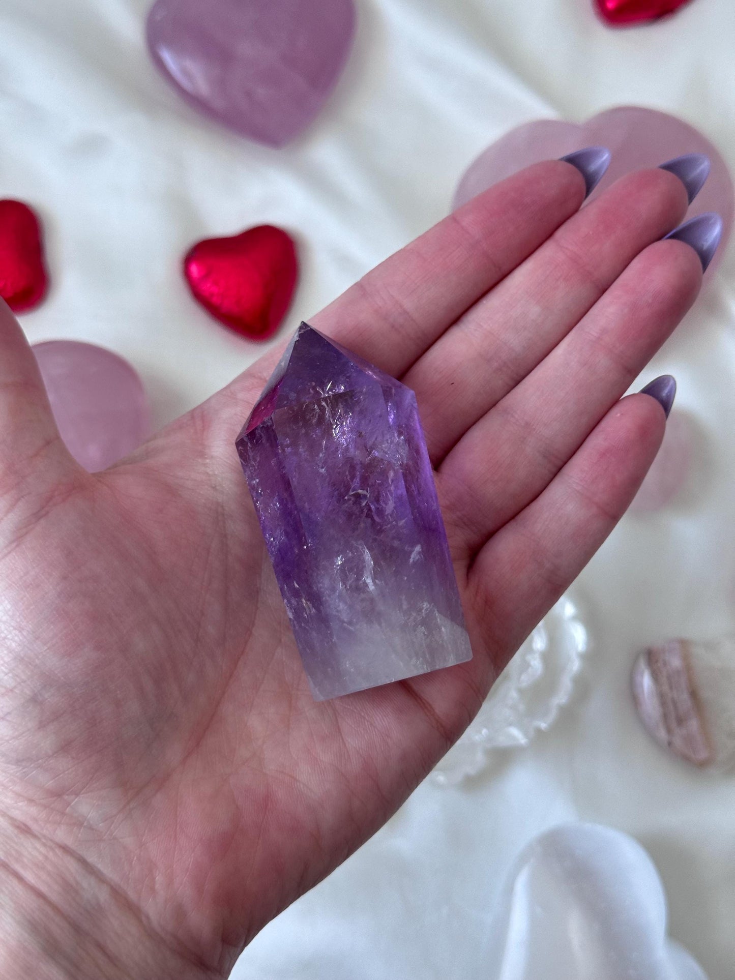 Beautiful High Quality Amethyst Tower | Purple Amethyst Point