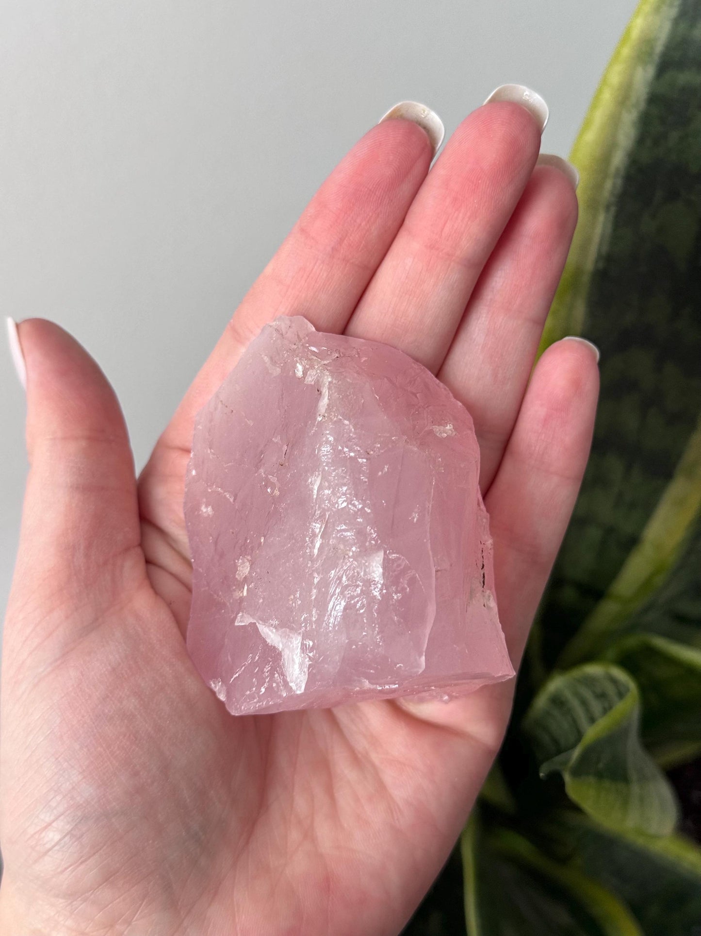Gorgeous High Quality Rose Quartz Chunk from Brazil | Raw Rose Quartz