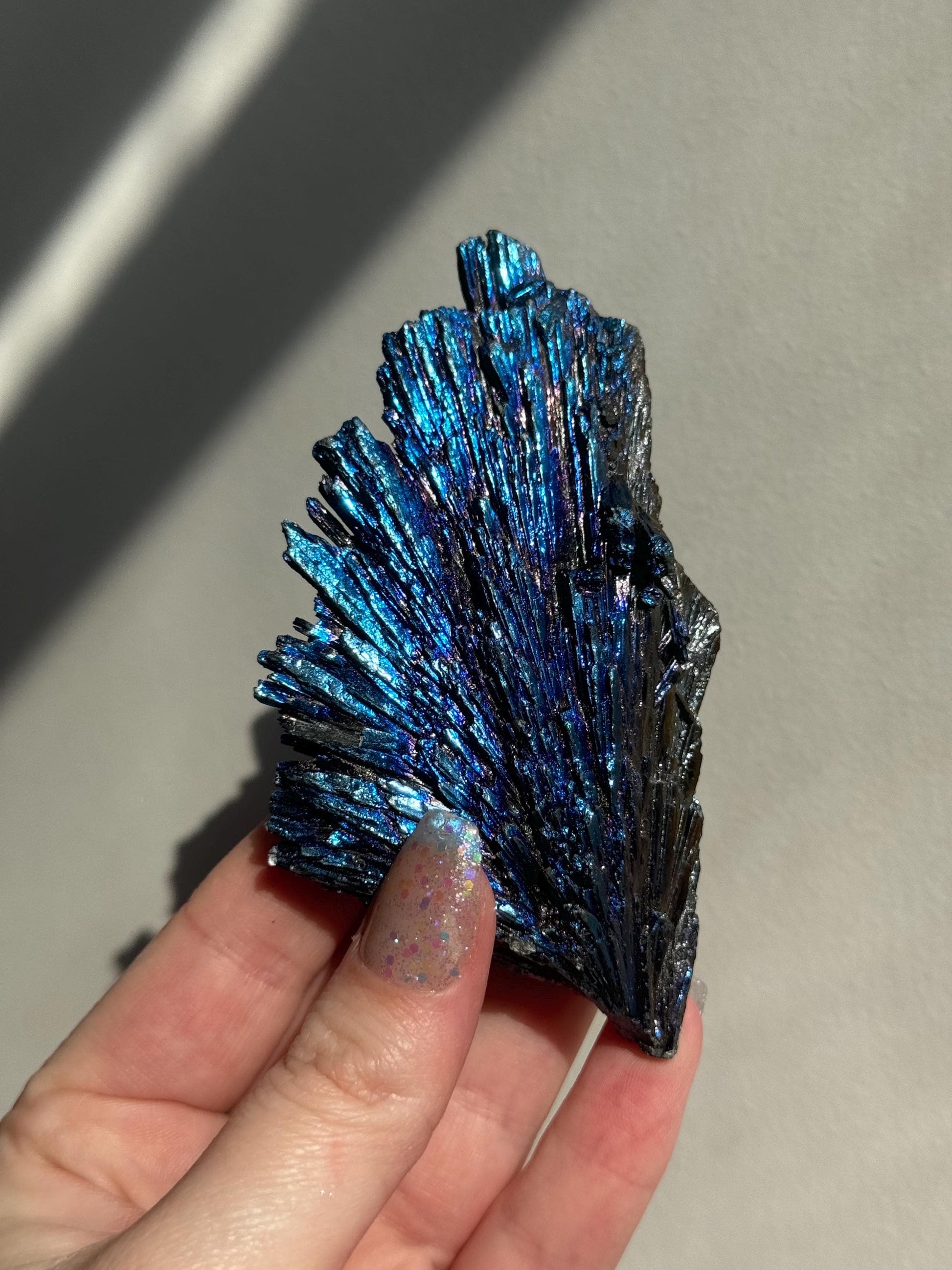 Beautiful Aura Kyanite Blades | Aura Coated Kyanite