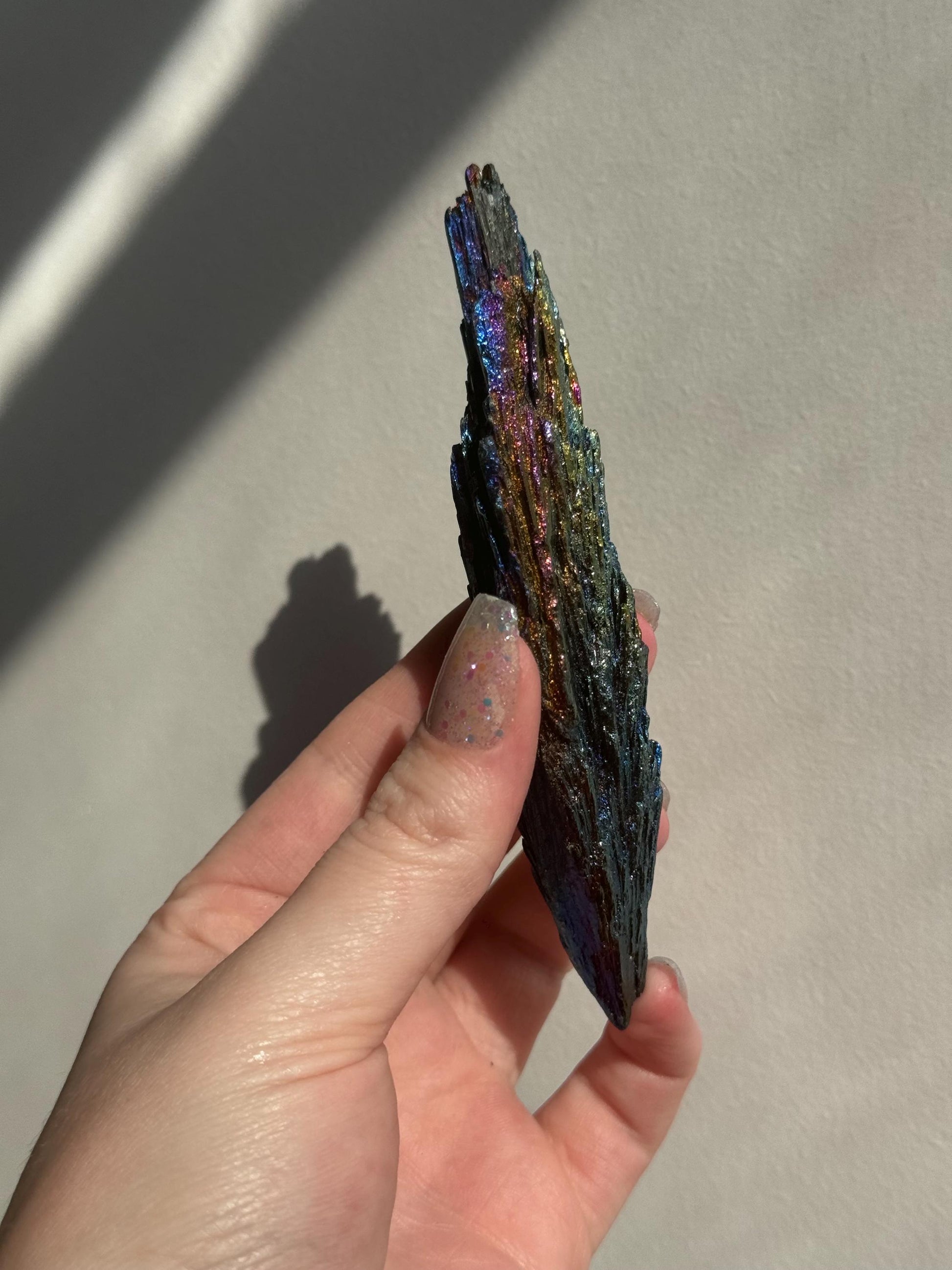 Beautiful Aura Kyanite Blades | Aura Coated Kyanite