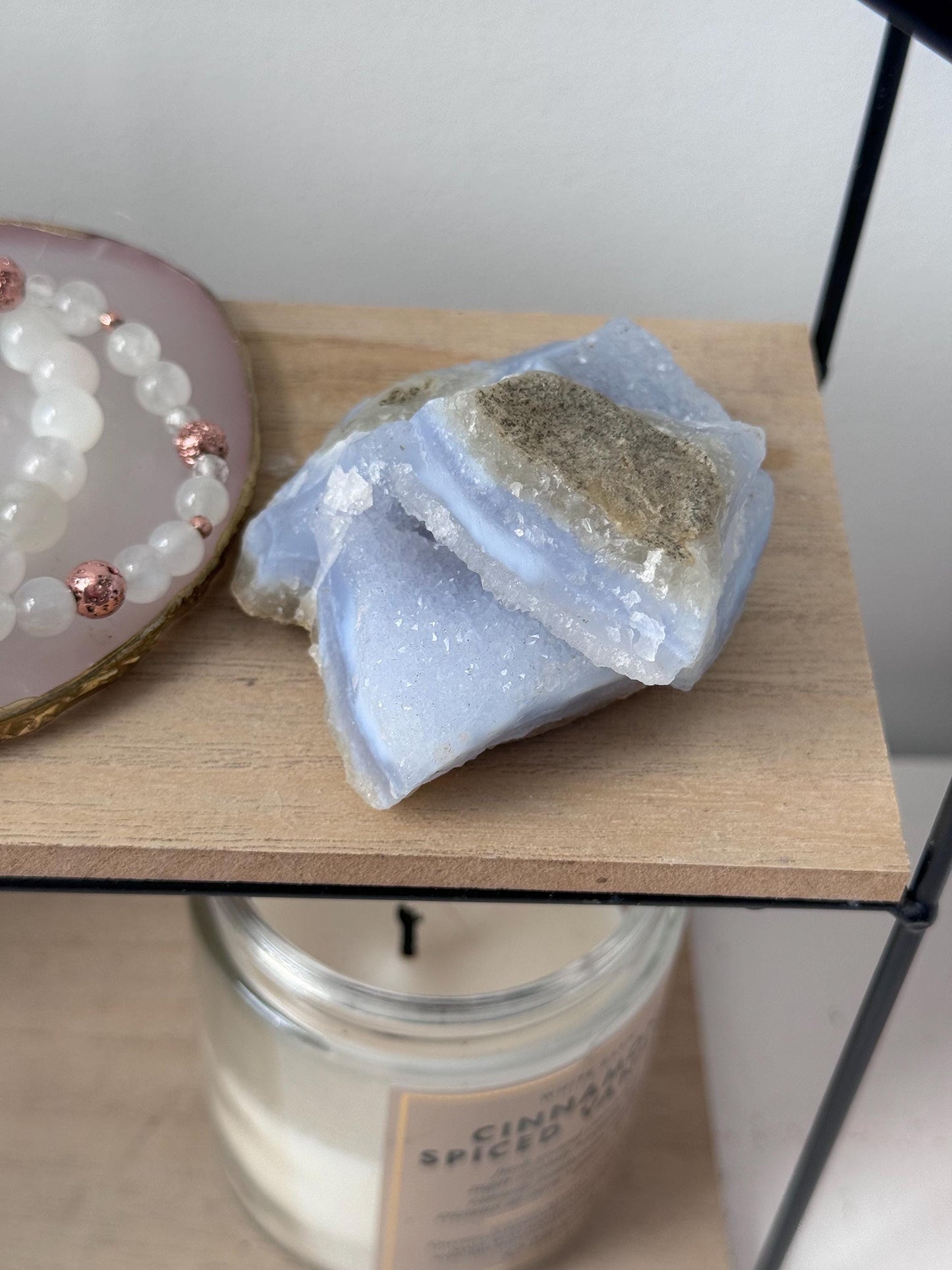 Beautiful Druzy Blue Lace Agate Geode | Blue Lace Agate From South Africa