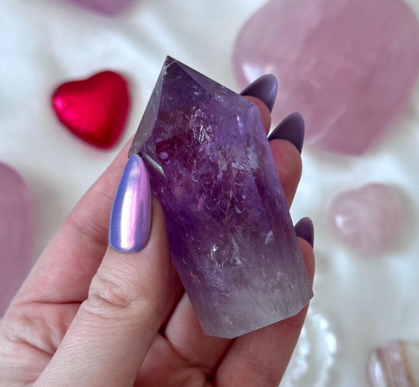 Beautiful High Quality Amethyst Tower | Purple Amethyst Point