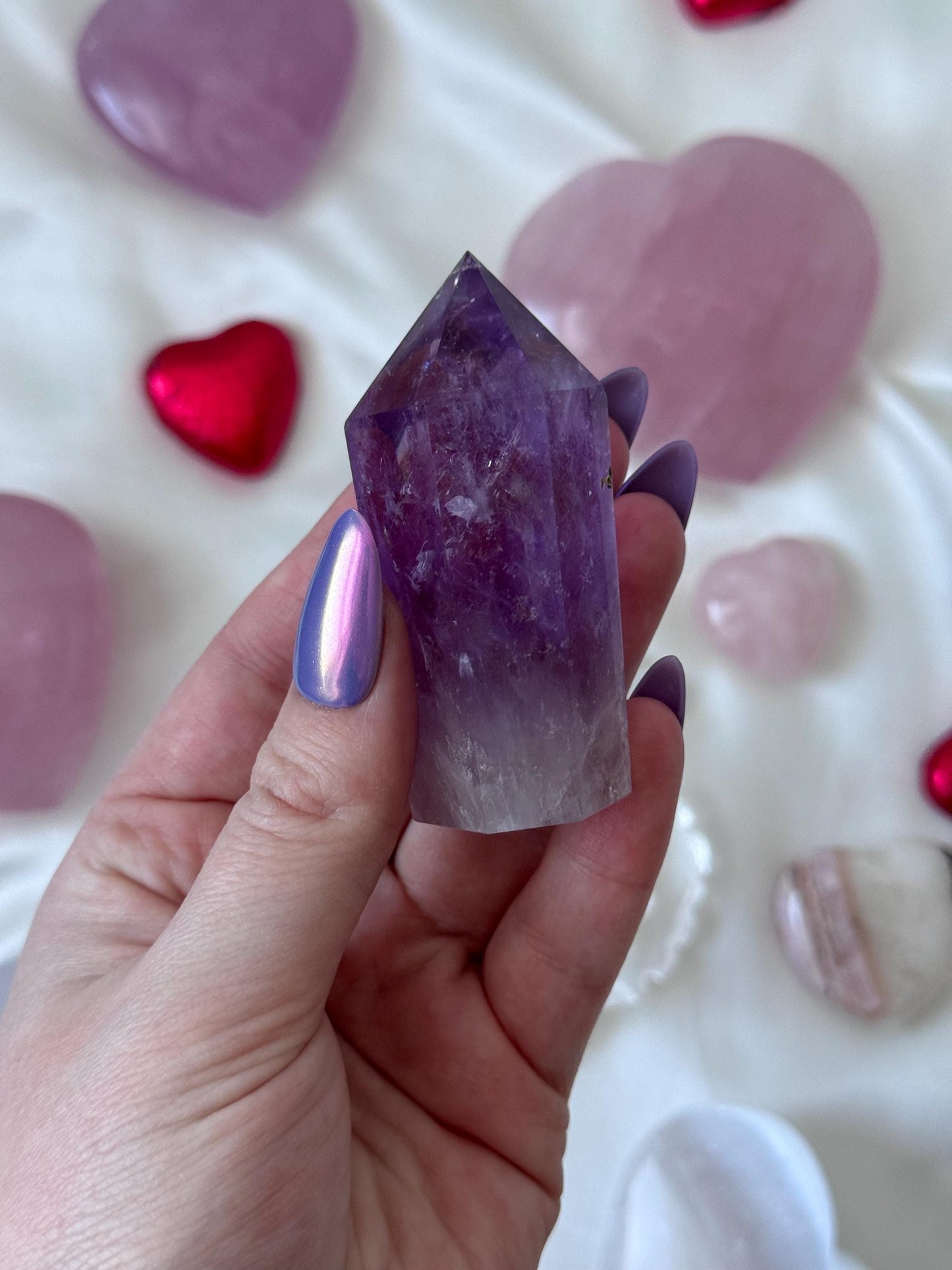 Beautiful High Quality Amethyst Tower | Purple Amethyst Point