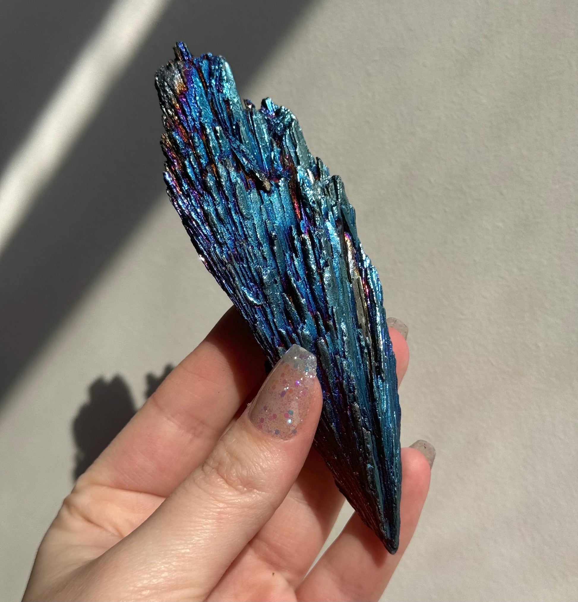 Beautiful Aura Kyanite Blades | Aura Coated Kyanite