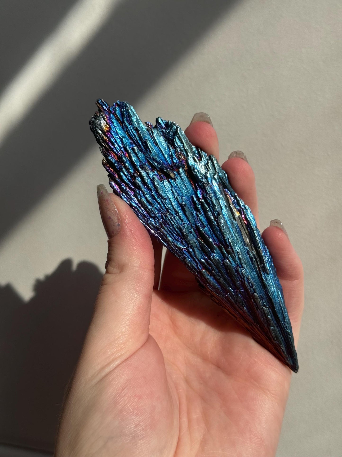 Beautiful Aura Kyanite Blades | Aura Coated Kyanite