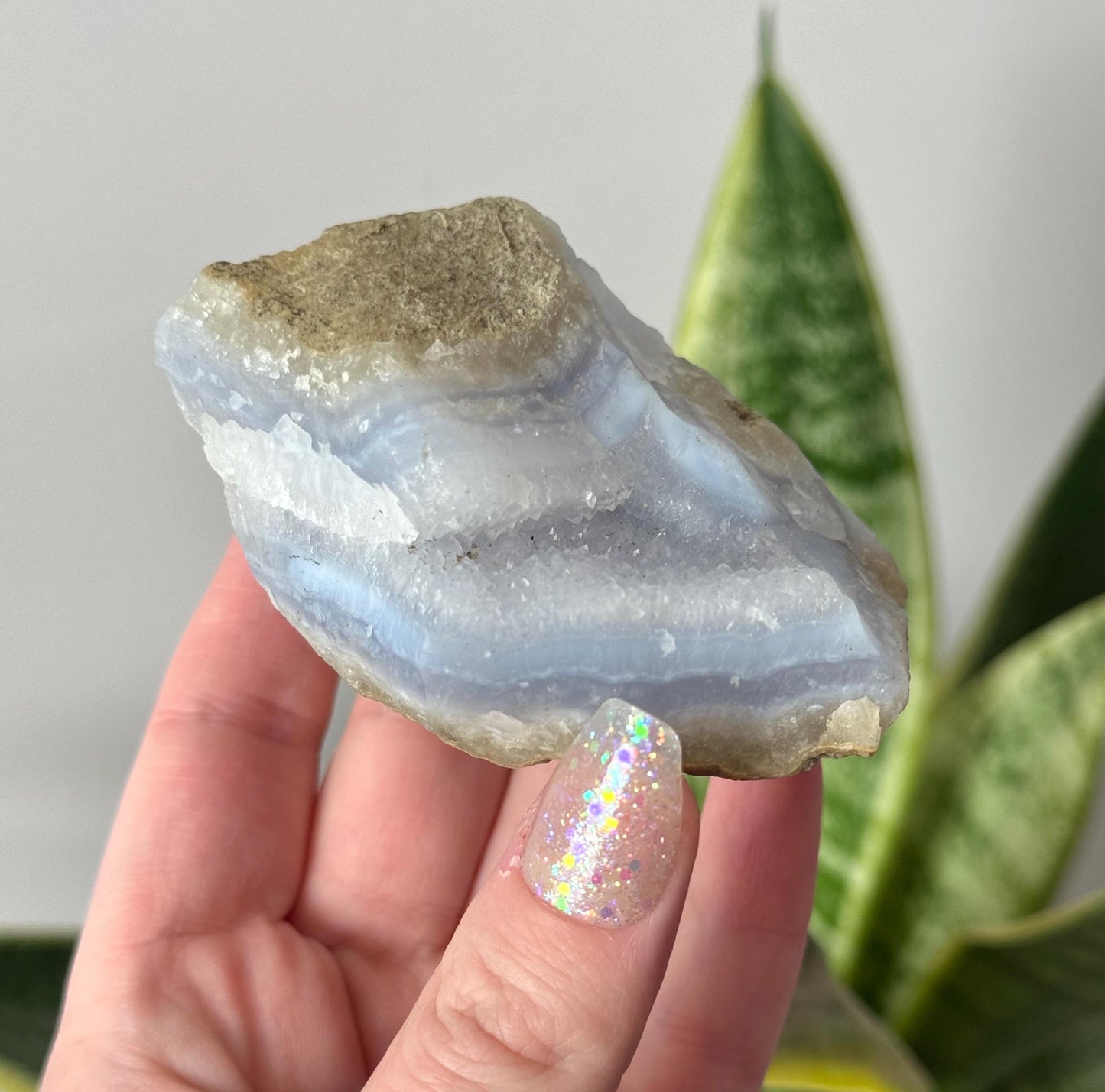 Beautiful Druzy Blue Lace Agate Geode | Blue Lace Agate From South Africa