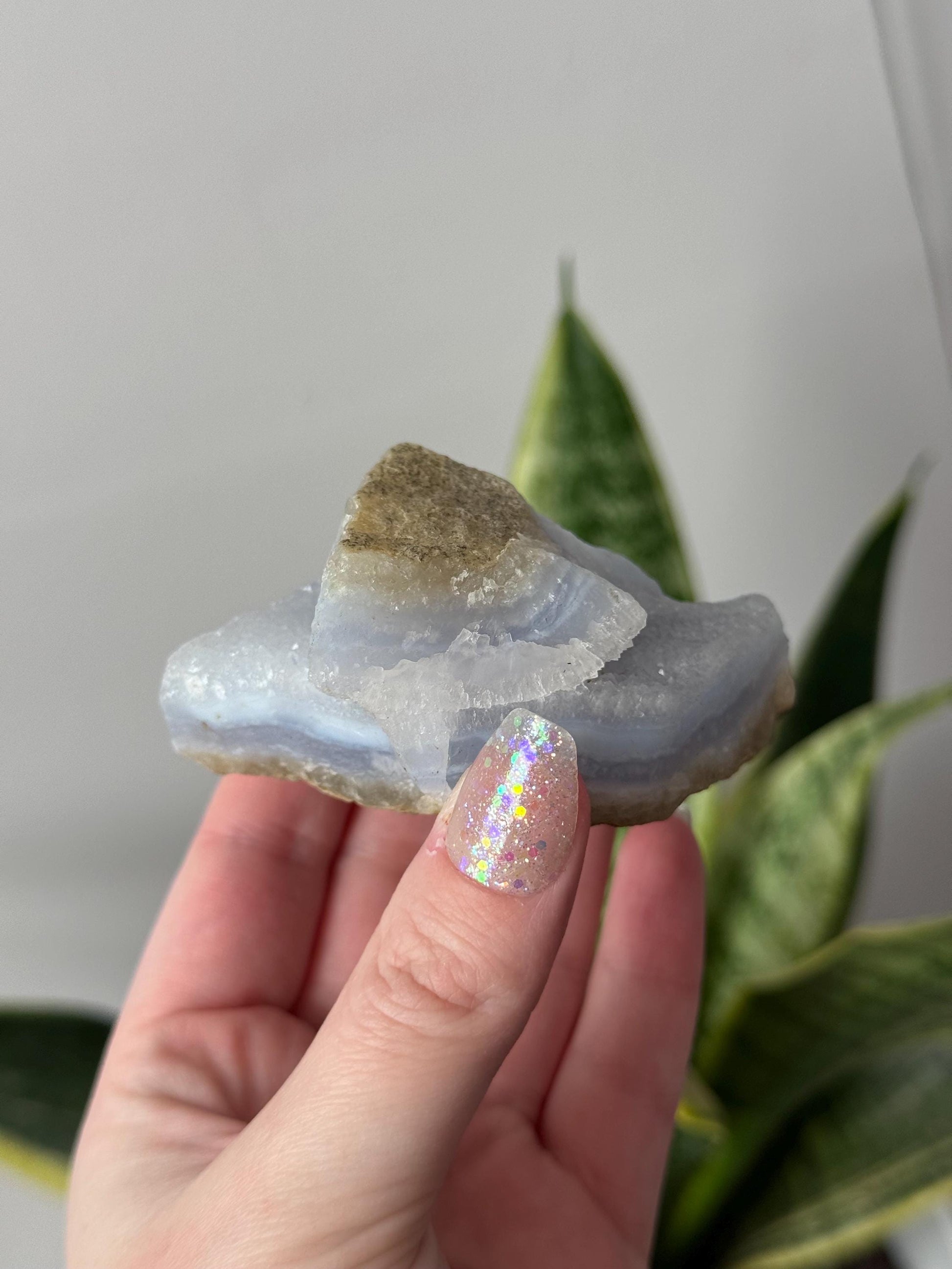 Beautiful Druzy Blue Lace Agate Geode | Blue Lace Agate From South Africa
