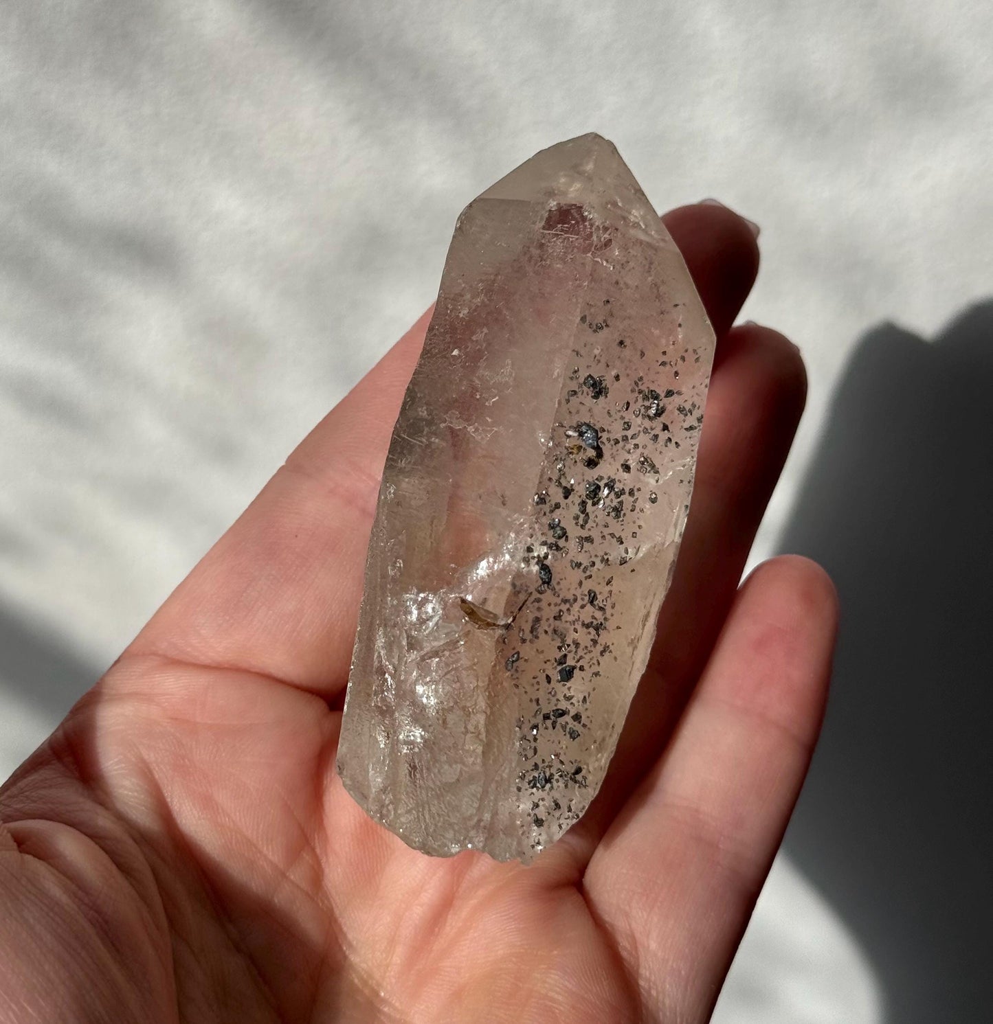 Beautiful Anatase Rutile Quartz Point | Anatase Quartz