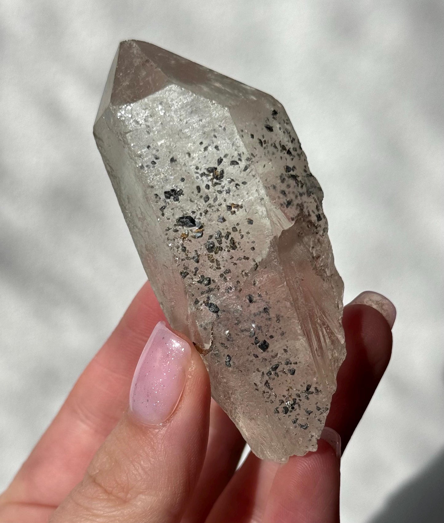 Beautiful Anatase Rutile Quartz Point | Anatase Quartz