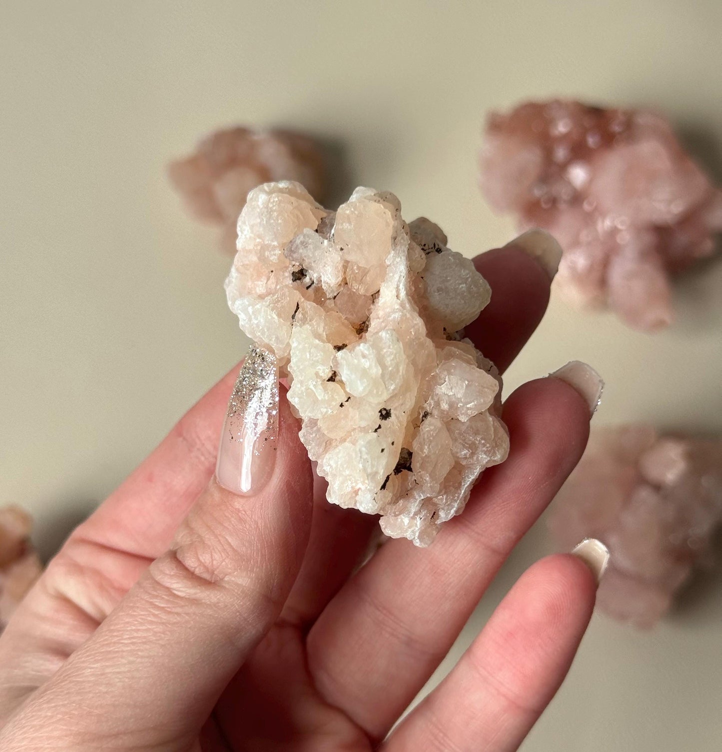 Gorgeous Pink Quartz Clusters from Madagascar | Pink Quartz