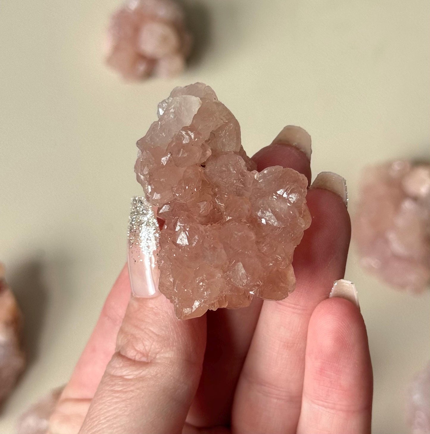 Gorgeous Pink Quartz Clusters from Madagascar | Pink Quartz