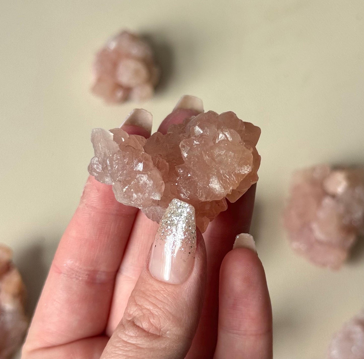 Gorgeous Pink Quartz Clusters from Madagascar | Pink Quartz
