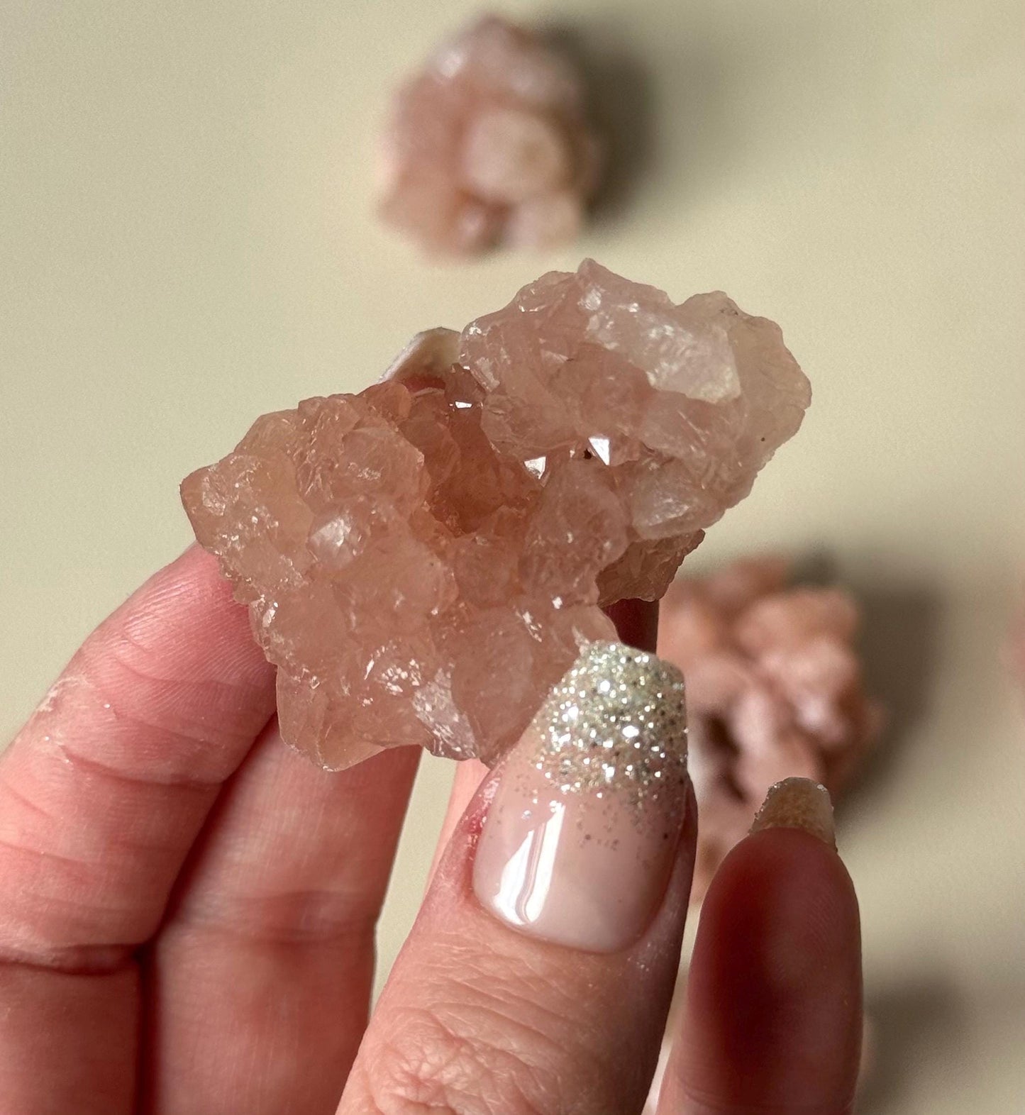 Gorgeous Pink Quartz Clusters from Madagascar | Pink Quartz
