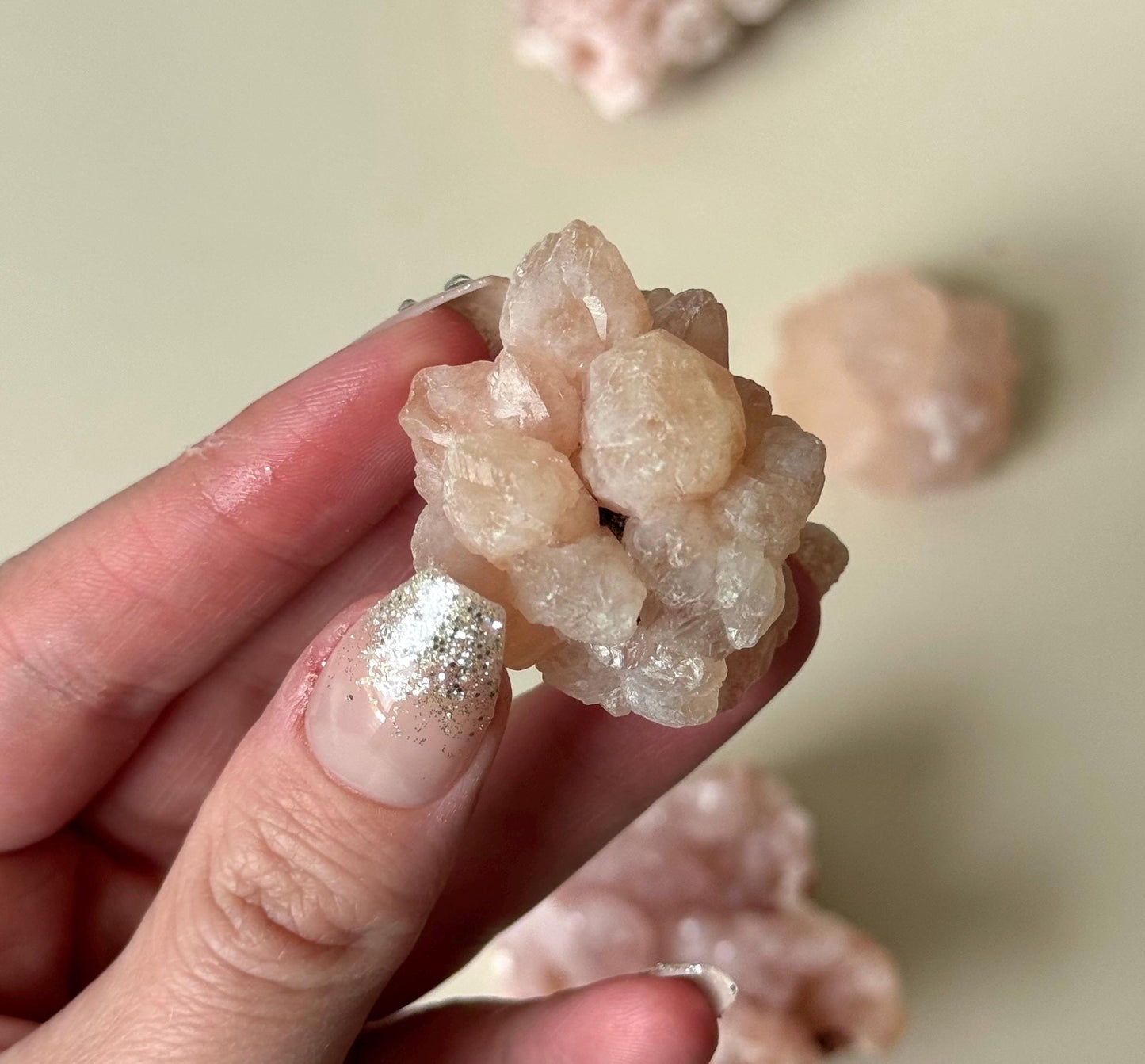 Gorgeous Pink Quartz Clusters from Madagascar | Pink Quartz