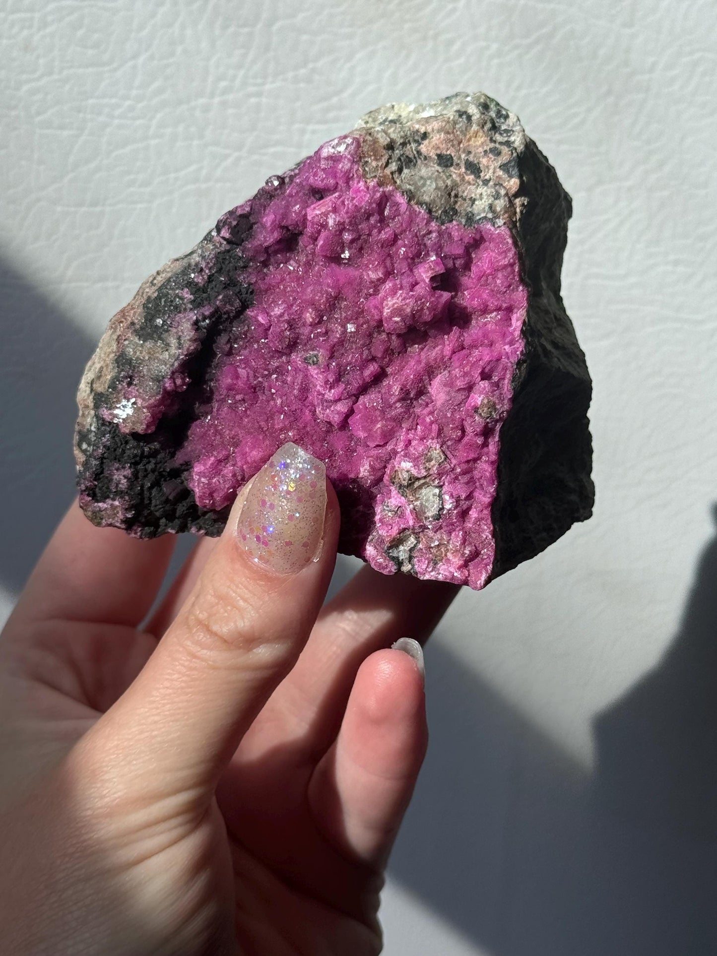 Gorgeous Cobaltoan Calcite Cut Base from The Dominican Republic of Congo | Cobalto Calcite Specimen