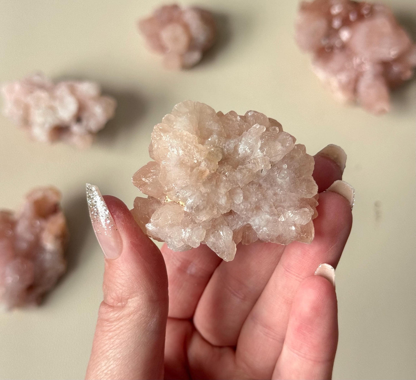 Gorgeous Pink Quartz Clusters from Madagascar | Pink Quartz